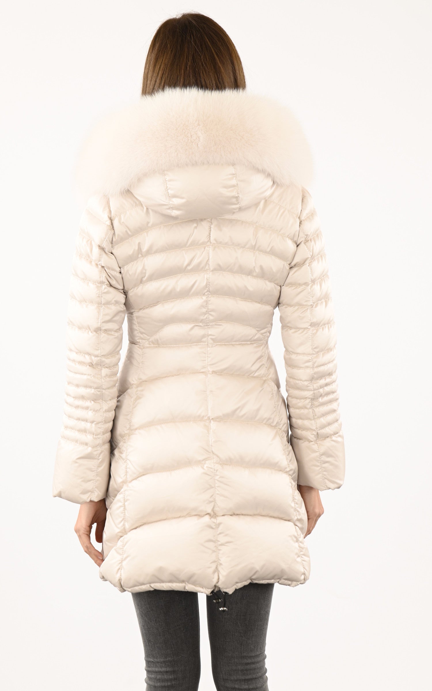 A "DOMICIME" Ecru Giorgio & Mario 3/4 Femme back photo 4