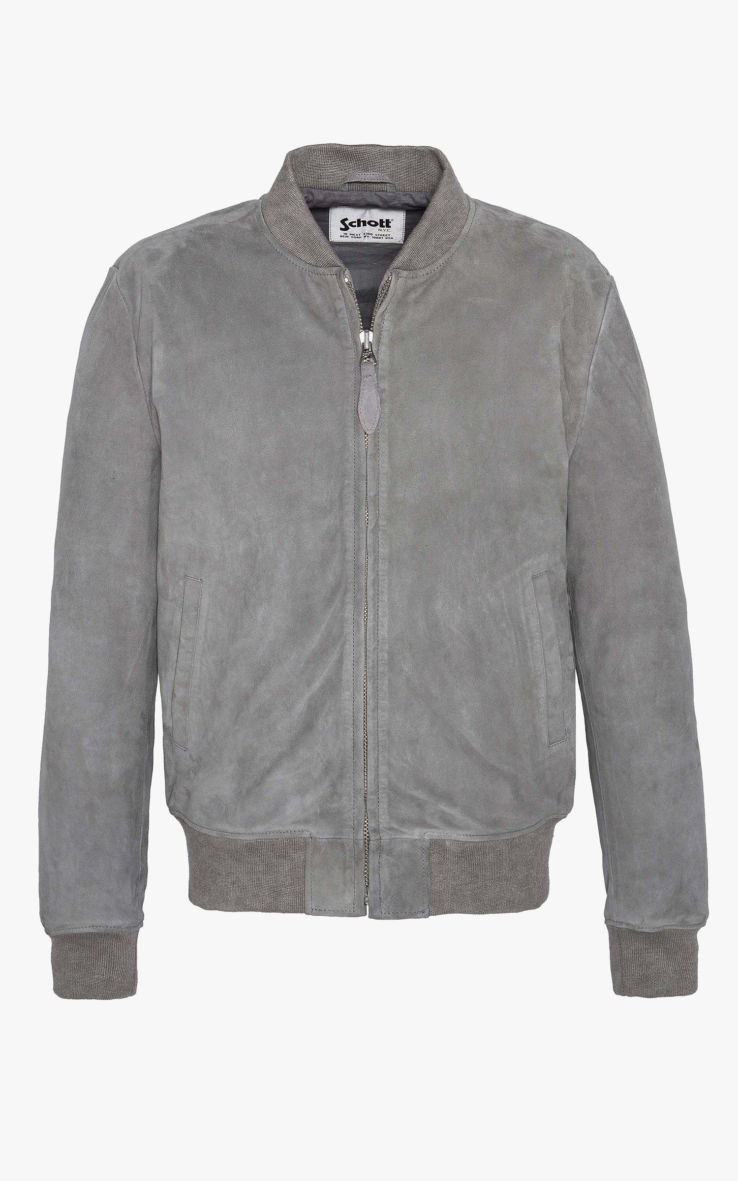 A "LC300" Gris Schott Blouson Homme details photo