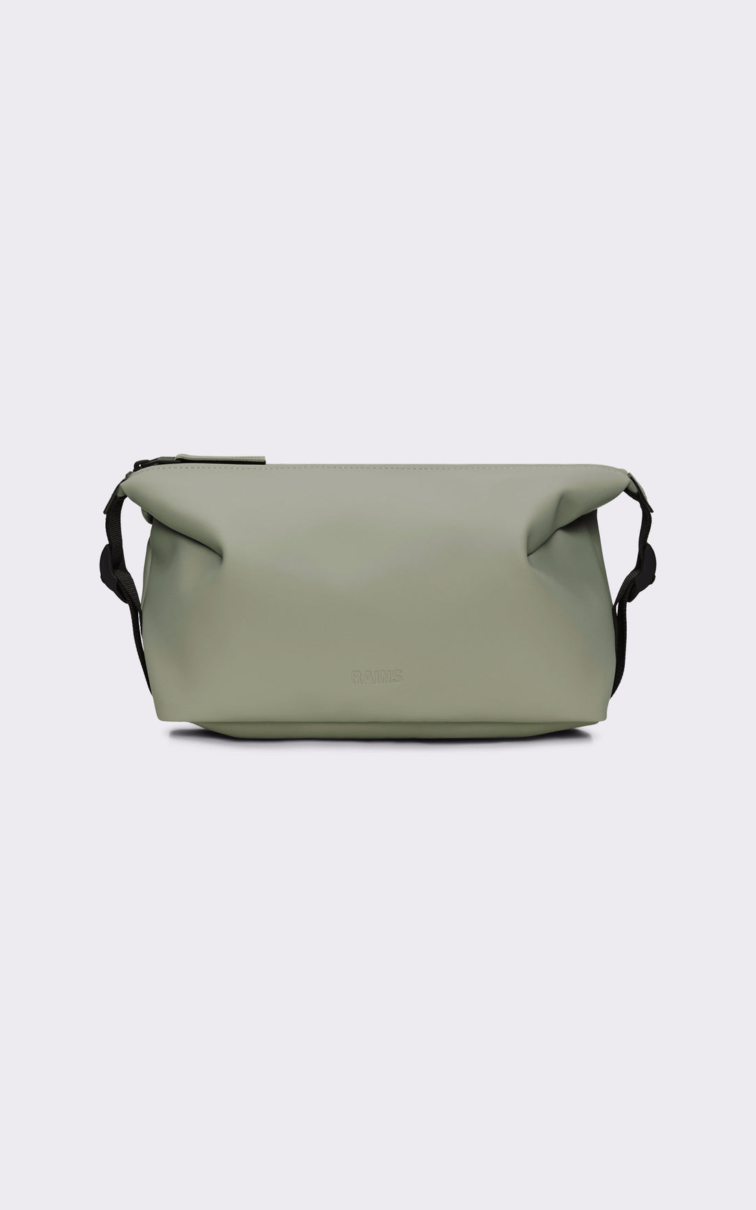 A "15630 WEEK-END HILO WASH BAG" Vert Rains Pochette Mixte opened photo