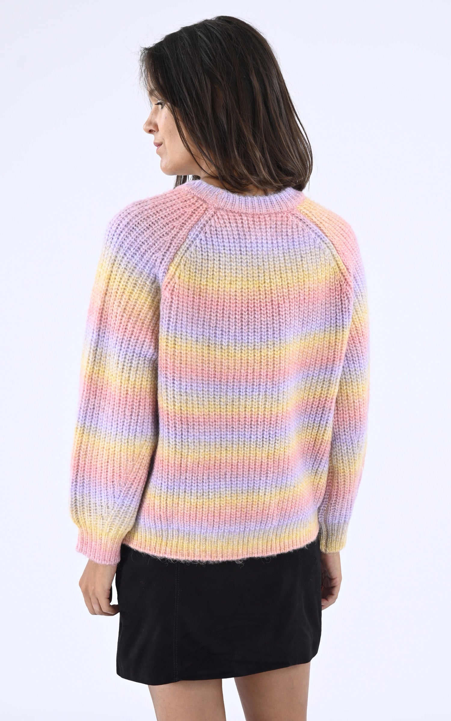 A "MITSU" Multi Les Tricots de Léa Pull Femme back photo
