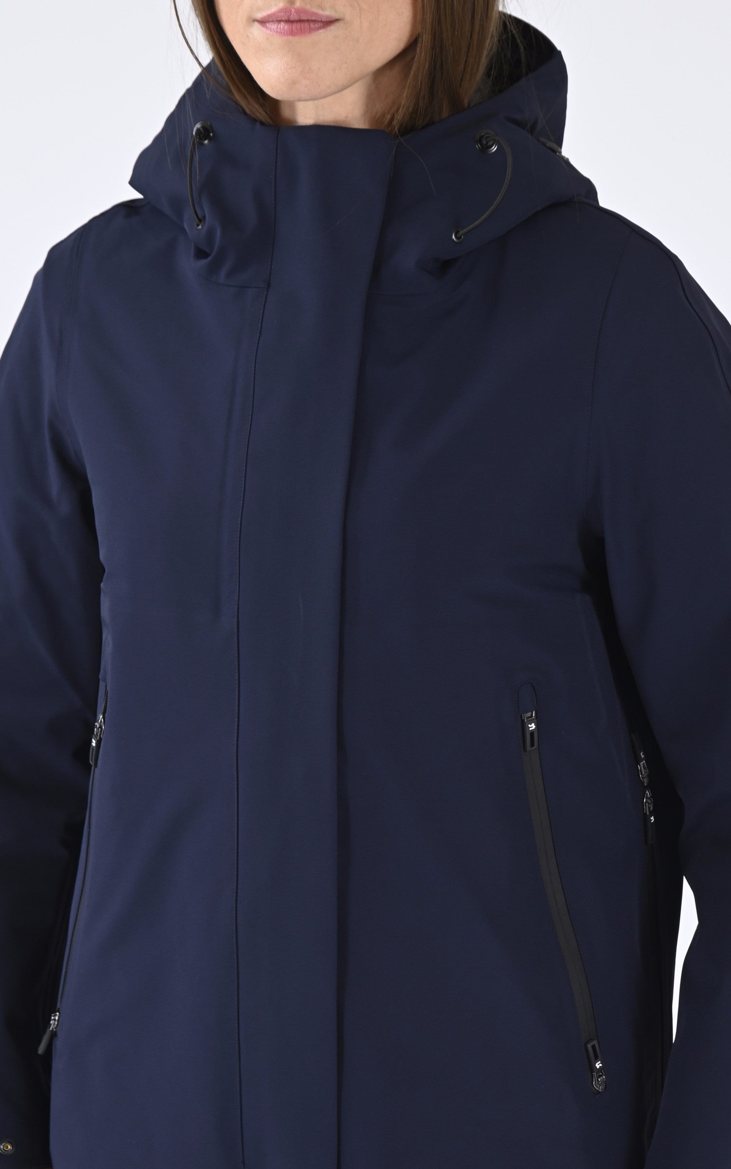 A "PLANCK QW497" Marine Krakatau 3/4 Parka Femme details photo