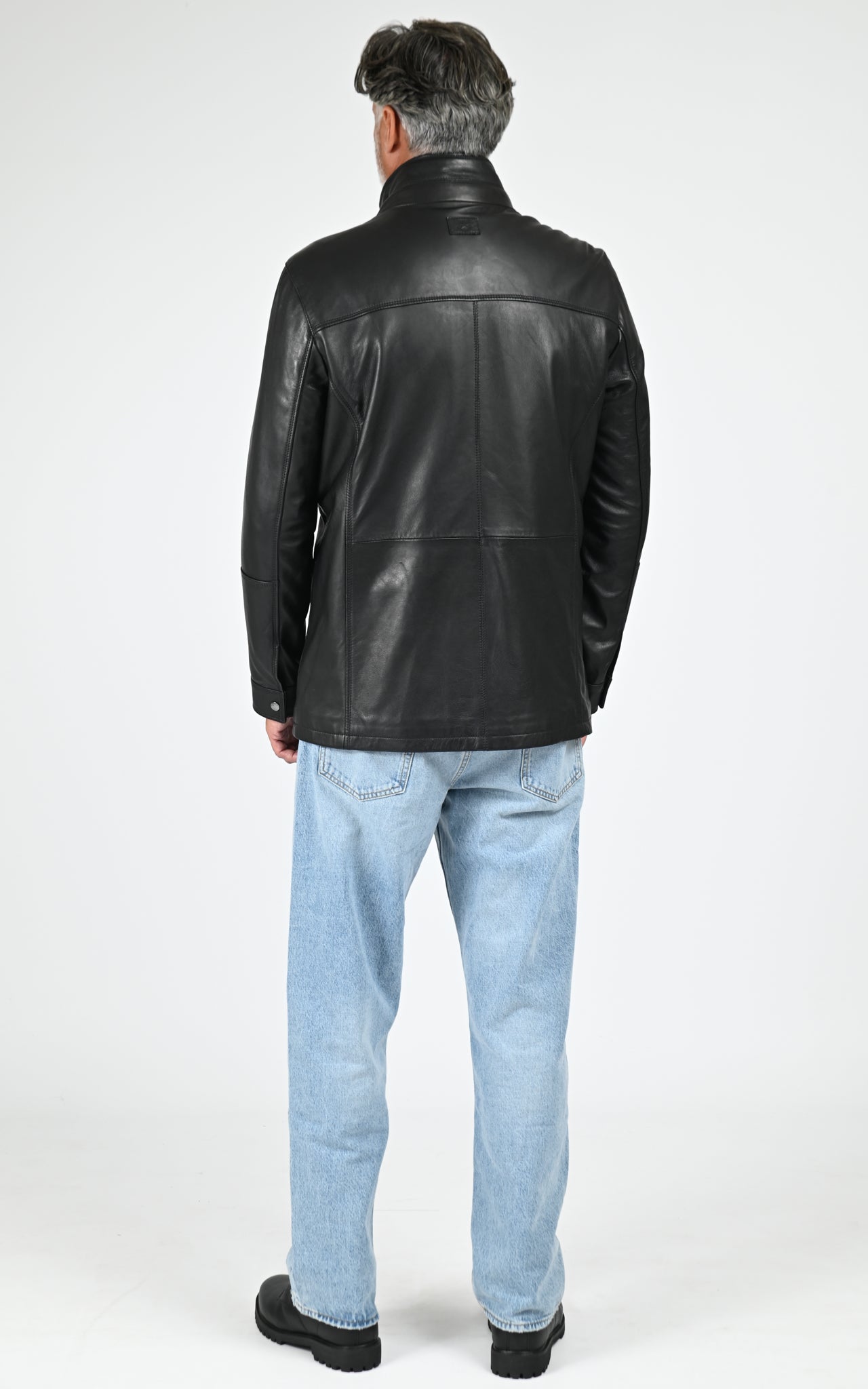 Surveste confortable cuir noir 4