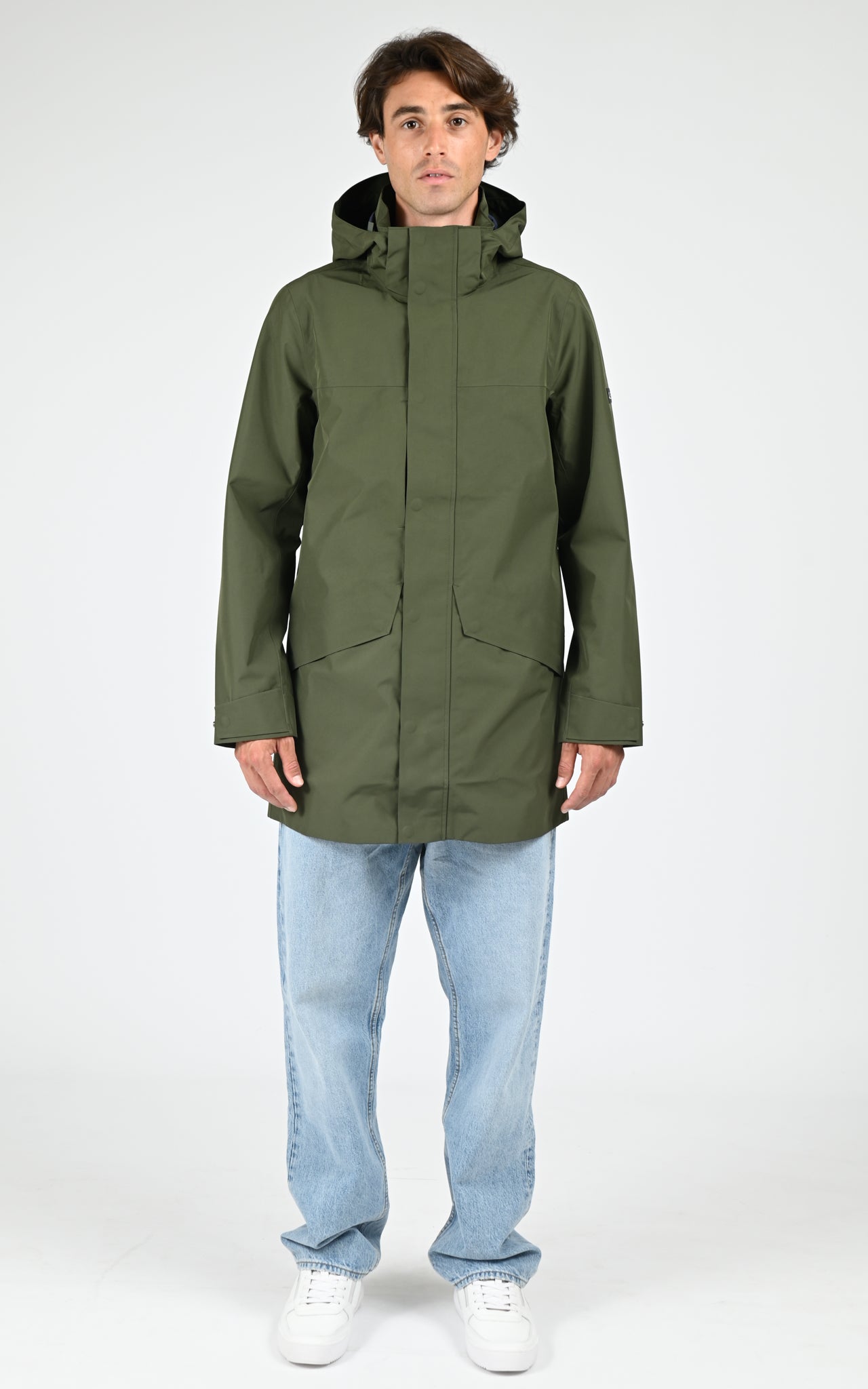 Parka longue GORE-TEX kaki
