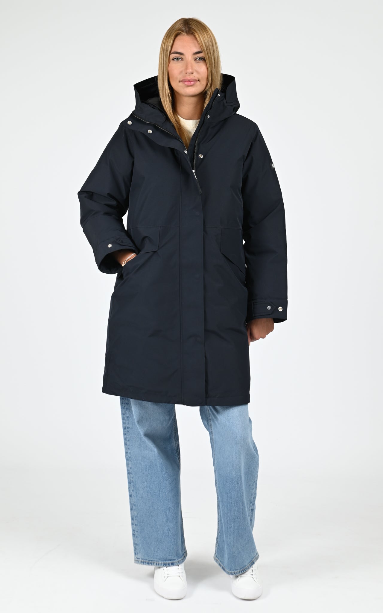 Parka longue GORE-TEX noir