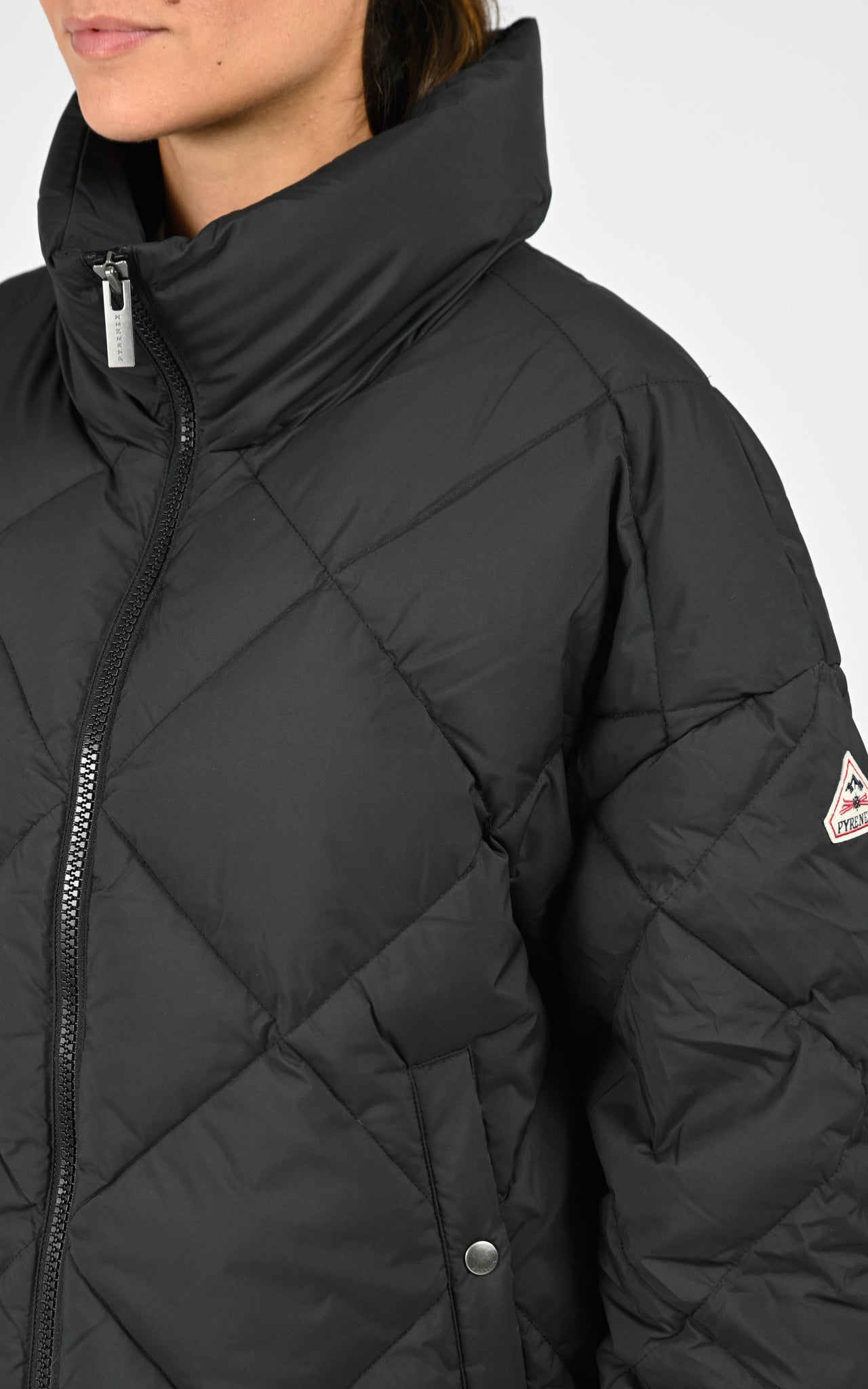 Doudoune oversize Adele noir 5