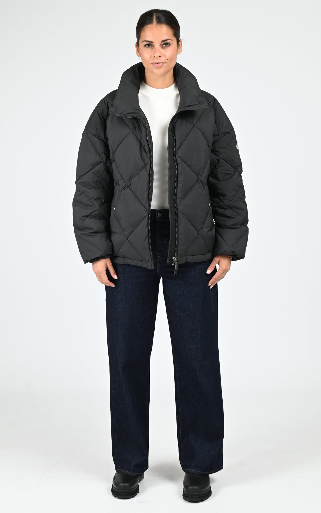 Doudoune oversize Adele noir 2