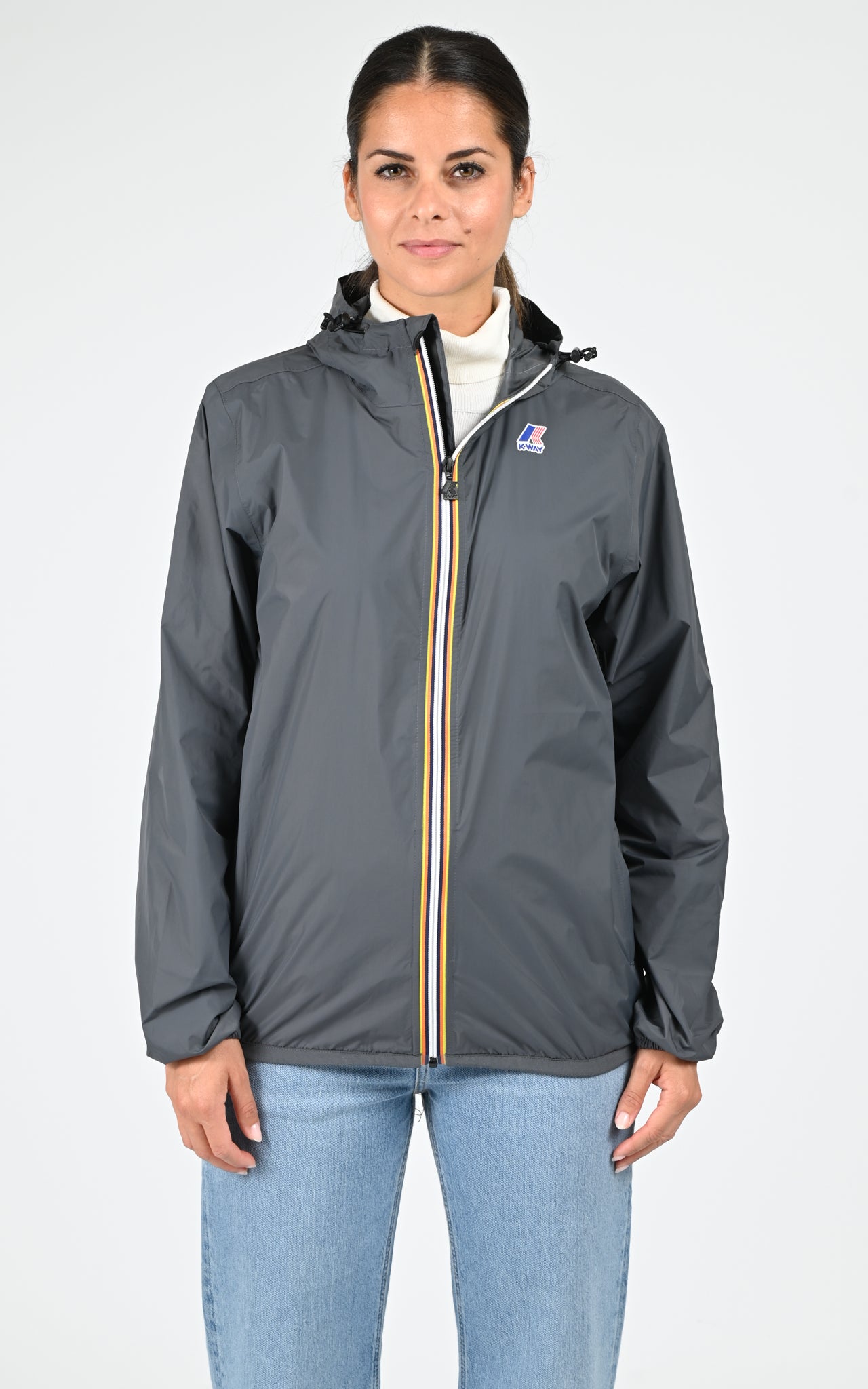 Coupe-vent Le Vrai Claude 4.0 mixte gris 2