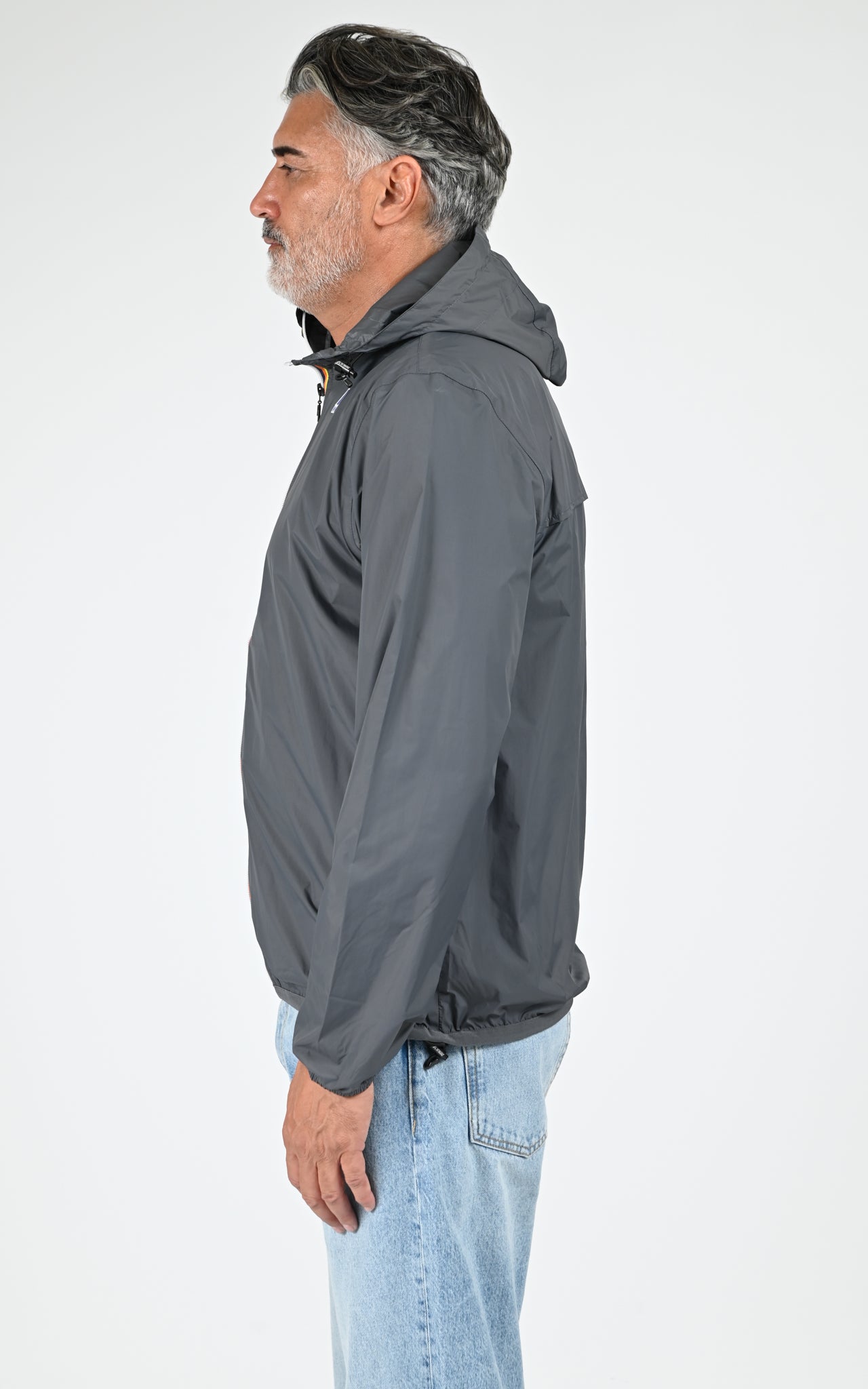 Coupe-vent Le Vrai Claude 4.0 mixte gris 3