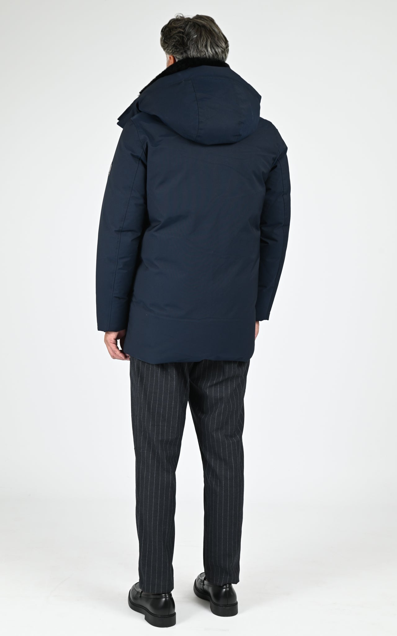 Parka mi-longue 2-en-1 Sullivan bleu marine 4