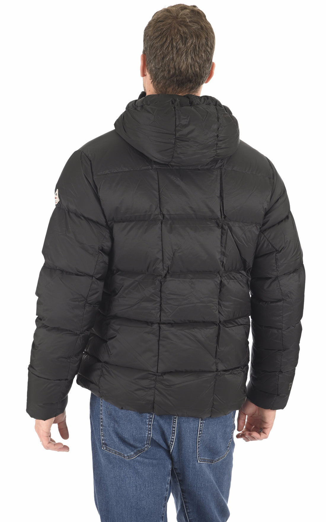 A "HUDSON XP 2" Black Pyrenex Bl Doudoune Homme opened photo