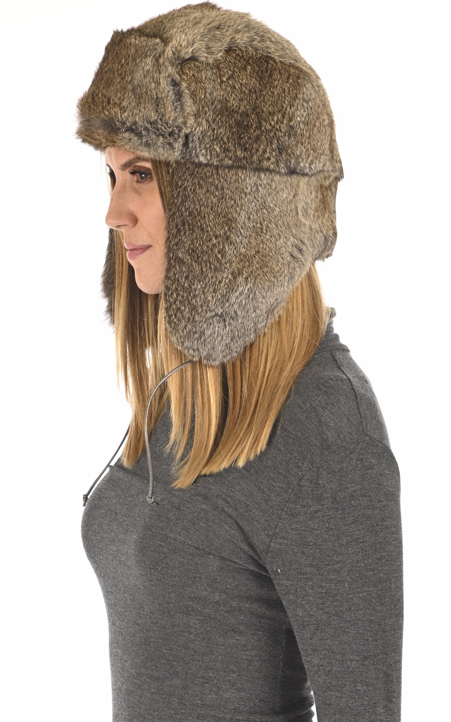 A "MARYLA" Naturel Helma Chapka Femme closed photo