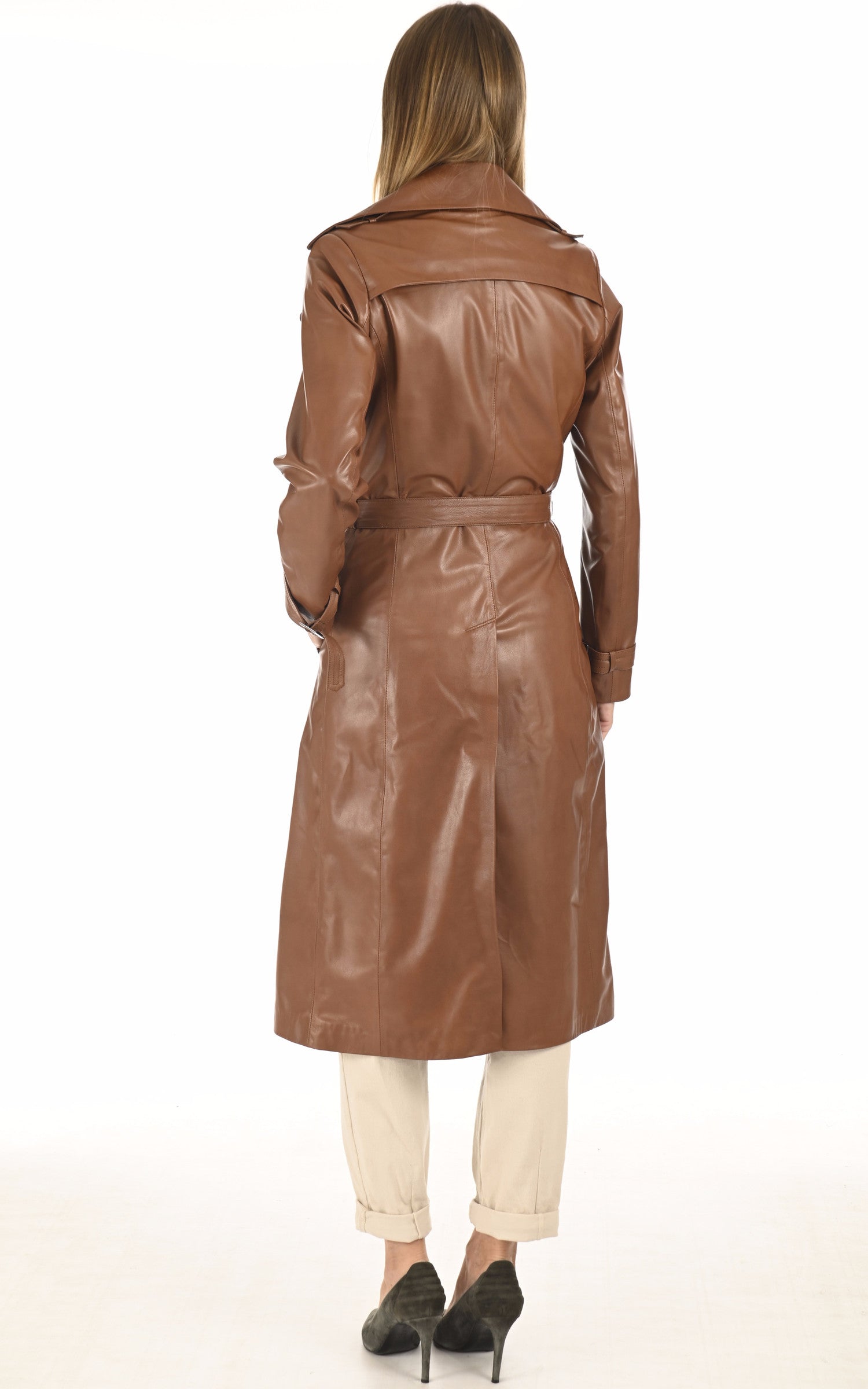 A "ENZO 115" Tobacco La Canadienne 7/8 Femme back photo 4