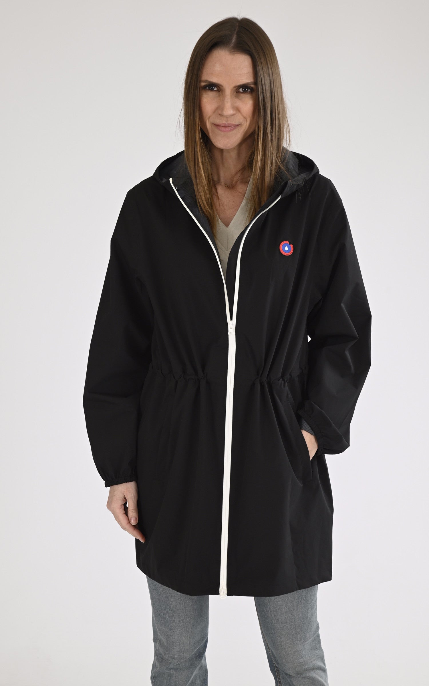 A "AMELOT 20300" Noir Flotte Veste Mixte closed photo 2