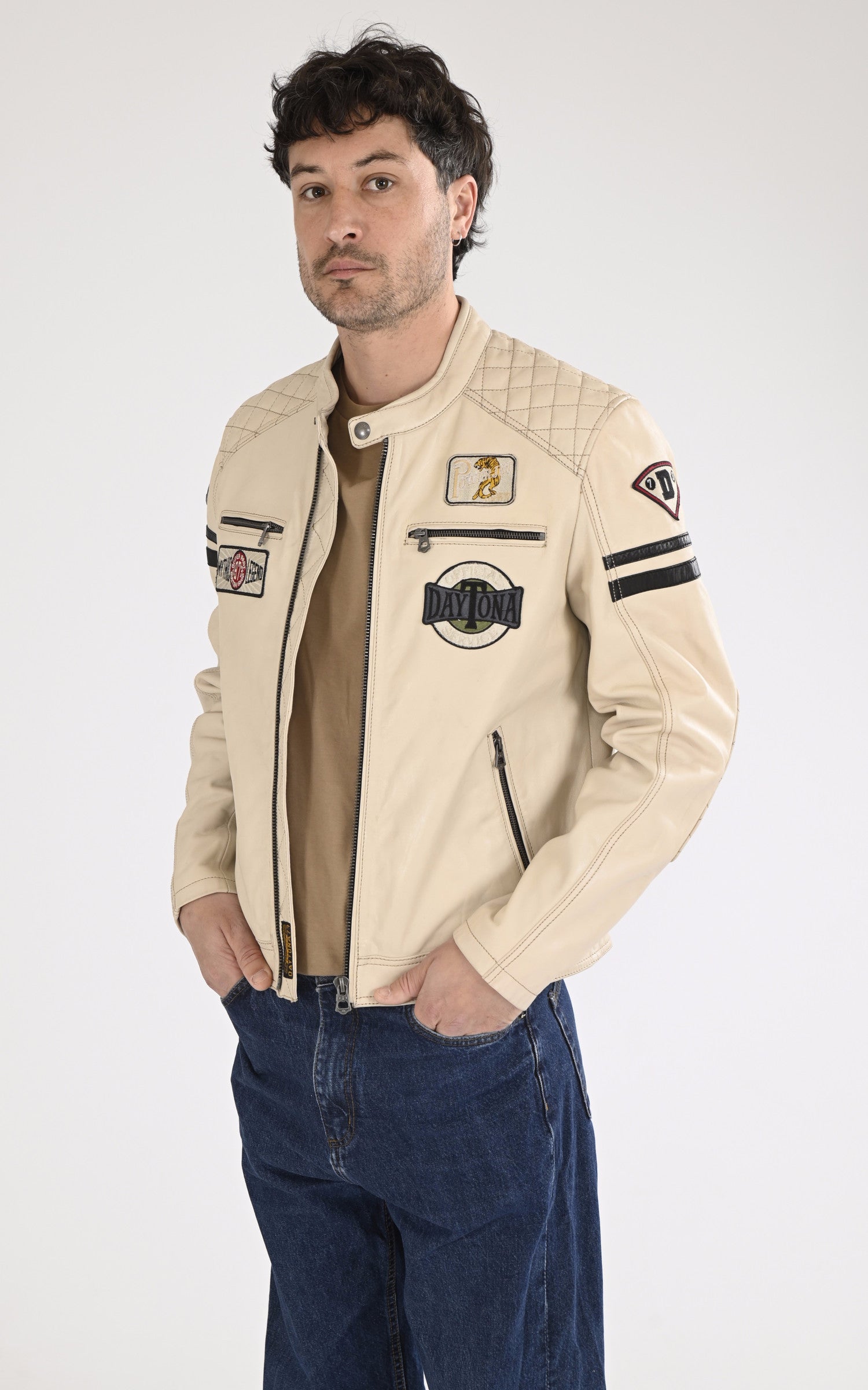 A "WALKOR 102831" Blanc Daytona 73 Blouson Homme opened photo 1