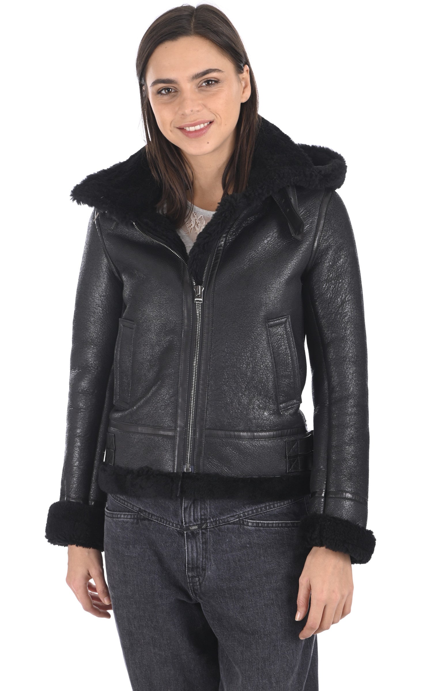 A "BLONDINE FURLESS FF" Noir La Canadienne Bombardier Femme opened photo 1