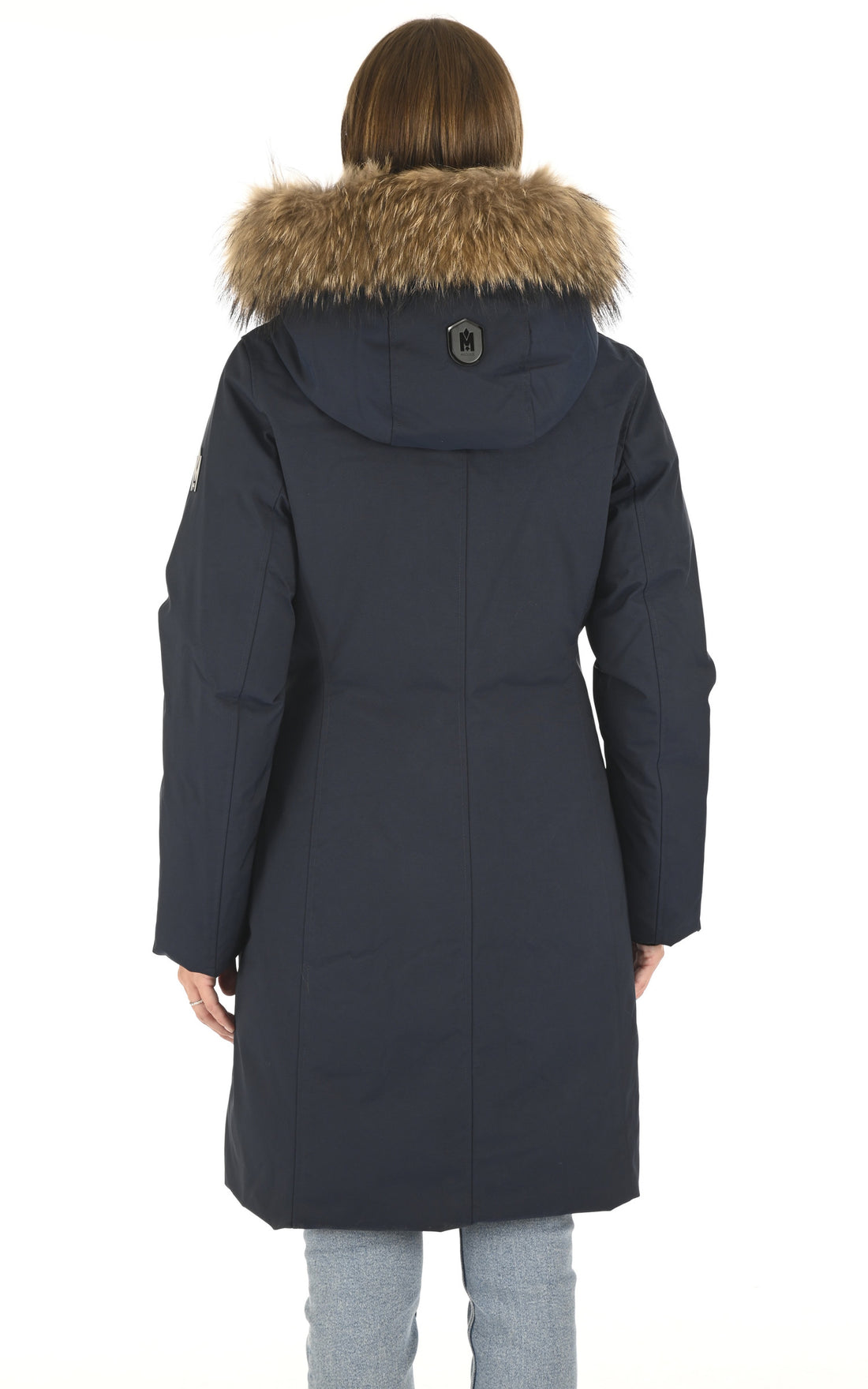 A "SHILOH-F" Navy Mackage 7/8 Doudoune Femme opened photo