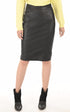 A "CAMILLE" Noir La Canadienne Jupe Femme opened photo