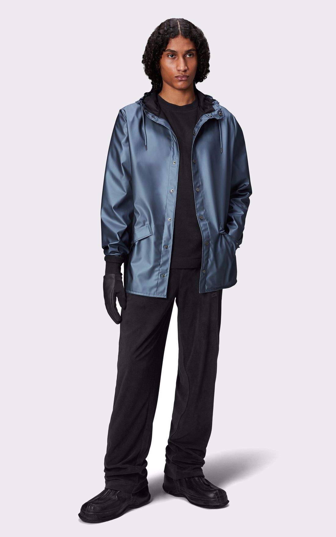 A "12010 JACKET" Bleu Rains Veste Mixte opened photo