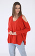 A "TONIA 4404010" Rouge Notshy pull_poncho Femme opened photo