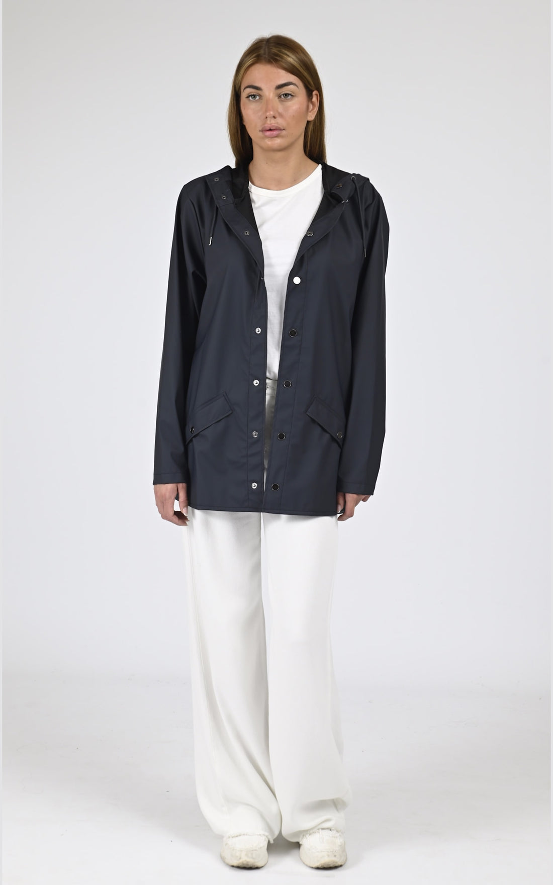 Veste Textile Mixte Rains, modèle 12010 jacket de couleur bleu