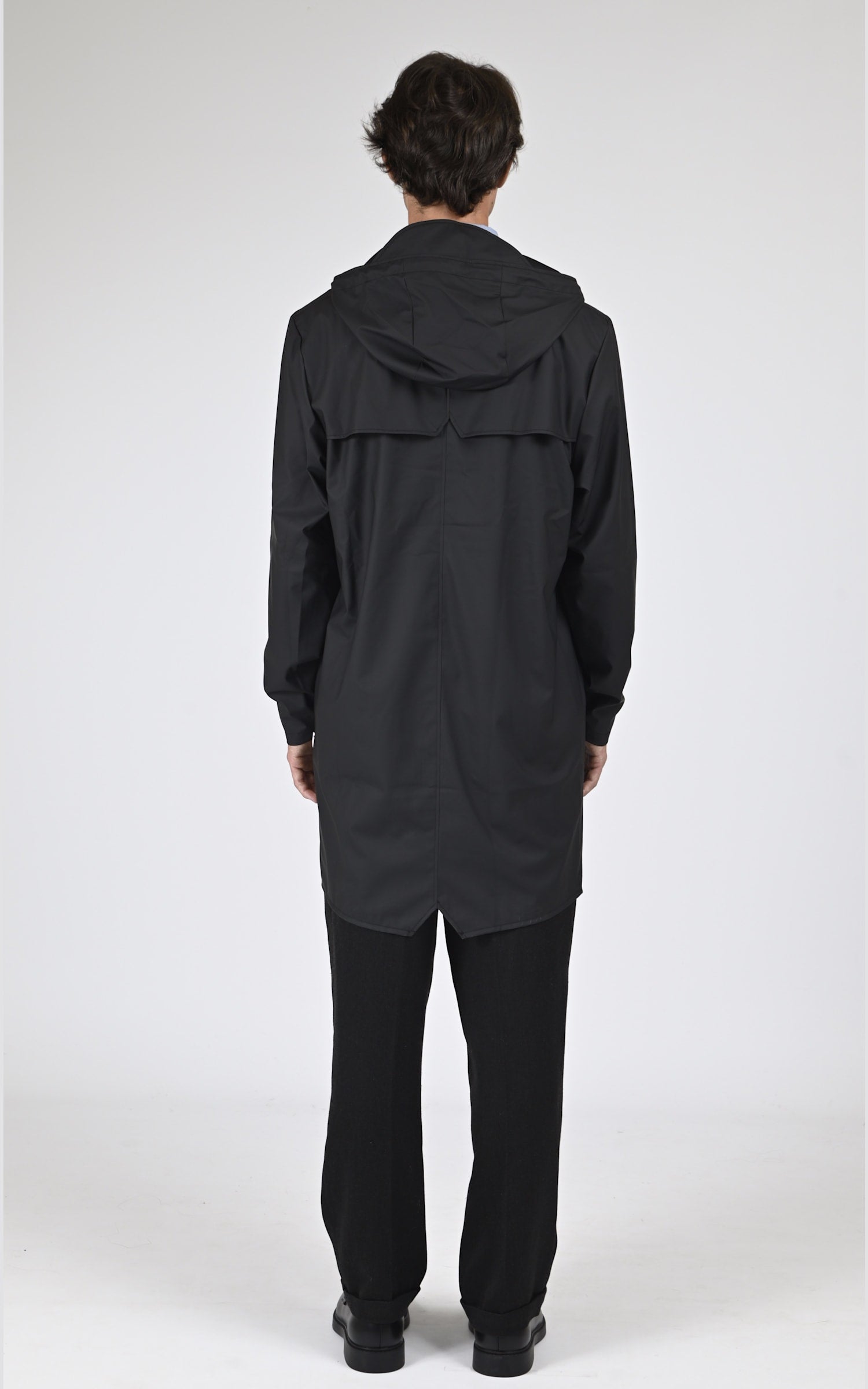 3/4 Textile Mixte Rains, modèle 12020 jacket de couleur noir 4