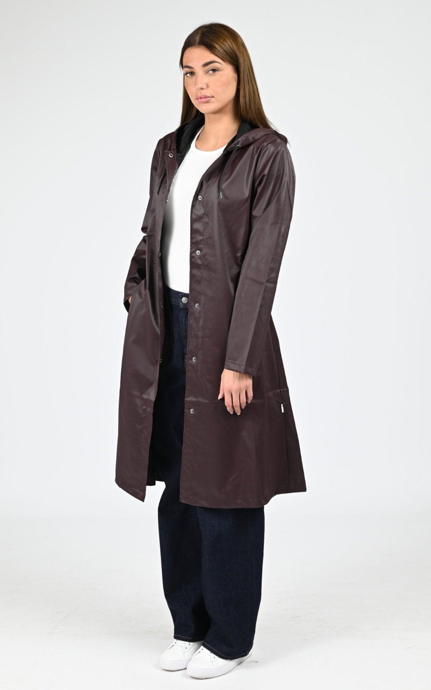 7/8 Textile Femme Rains, modèle 12040 a-line longer de couleur depth 129