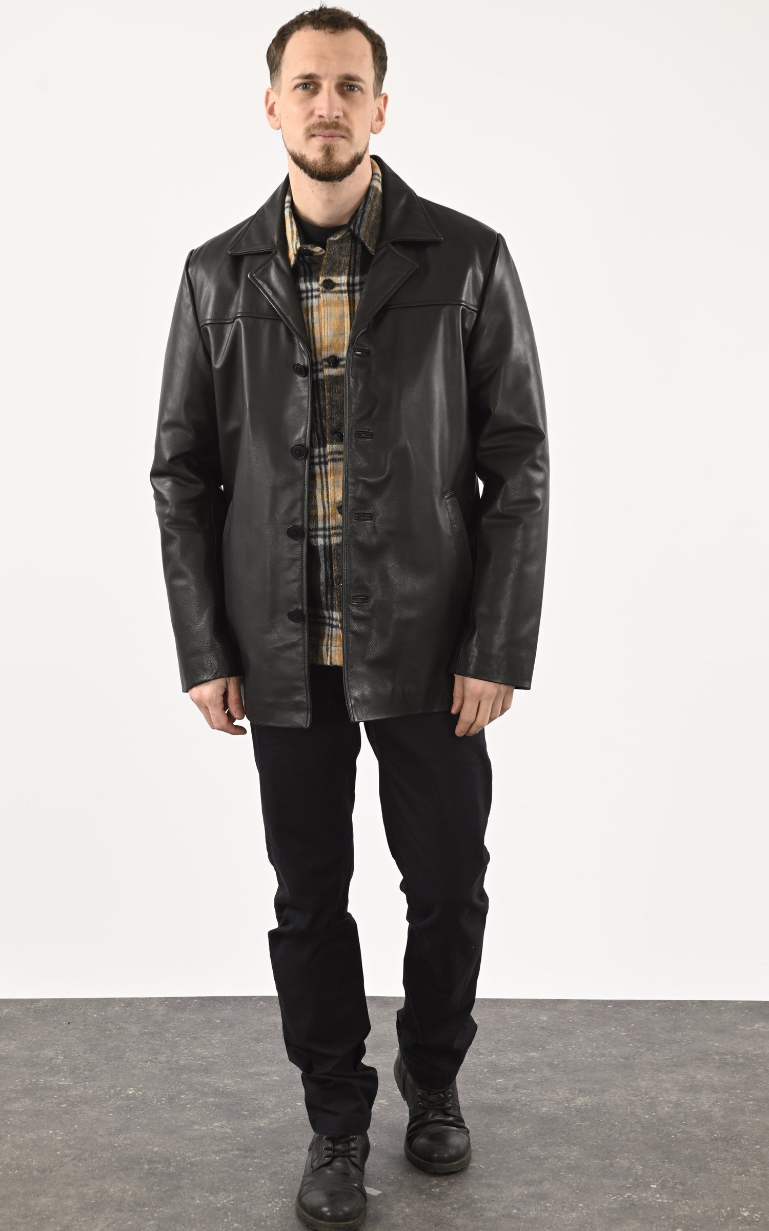 A "LC MAINE 2" Noir Schott Veste Homme opened photo