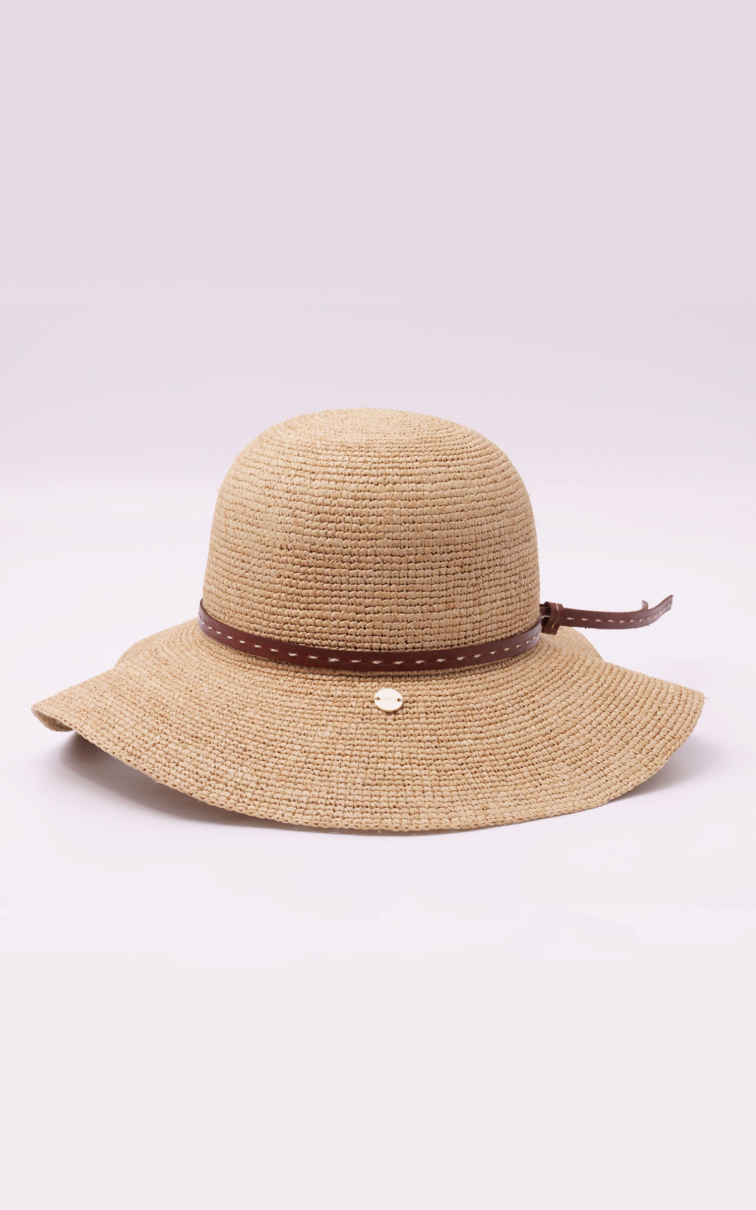 A "BACON P24CAT27" Beige Catarzi 1910 Chapeau Femme details photo