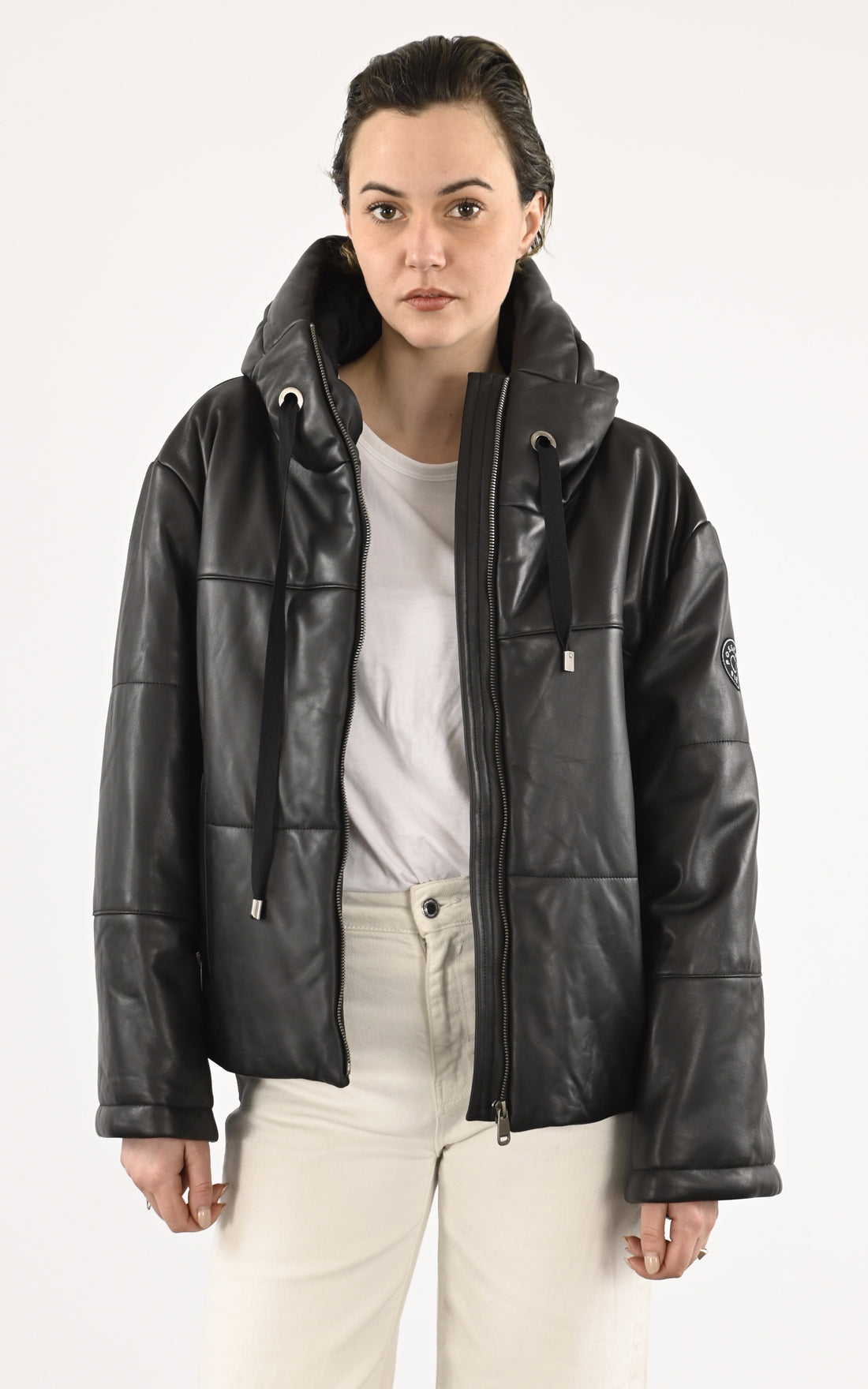 A "MACAMIC" Noir Possery Bl Doudoune Femme opened photo