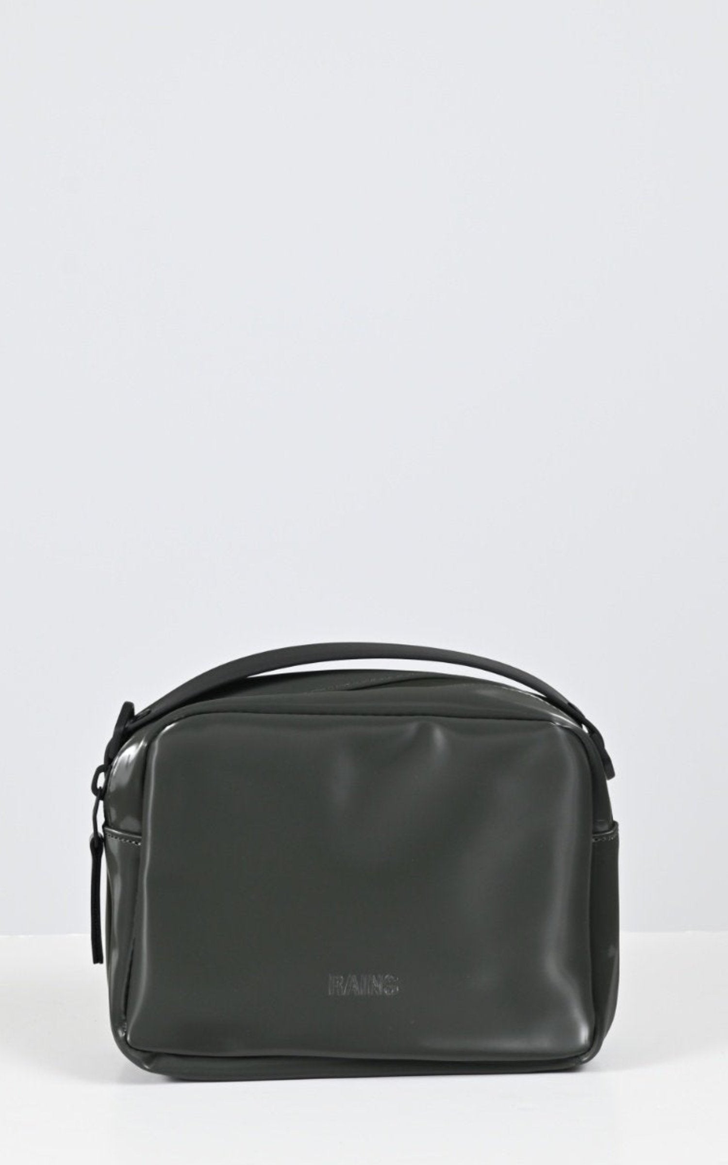 Rains Khaki Box Bag Crossbody Bag