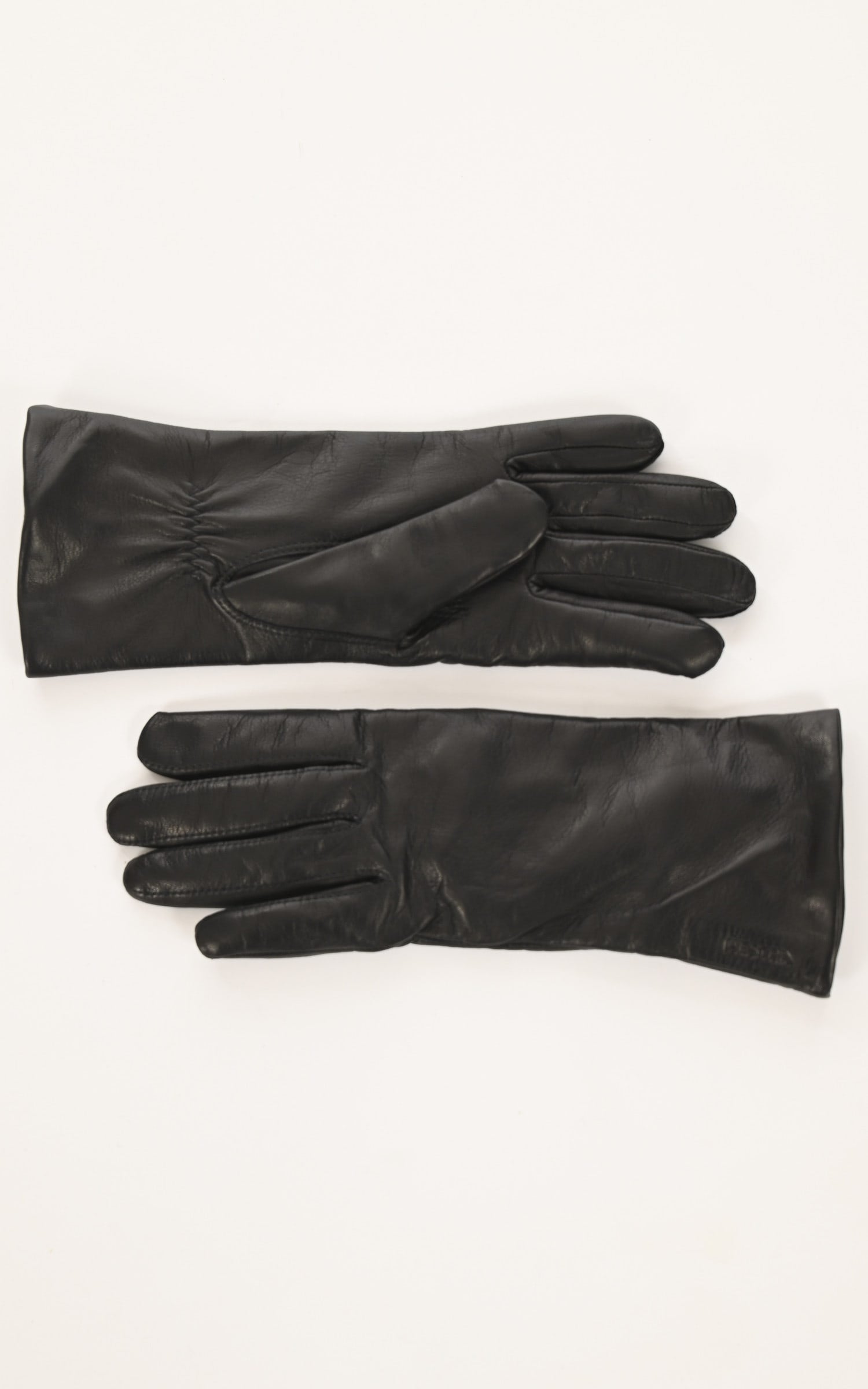 Gants Cuir Femme Hestra, modèle 14210 elisabeth de couleur noir