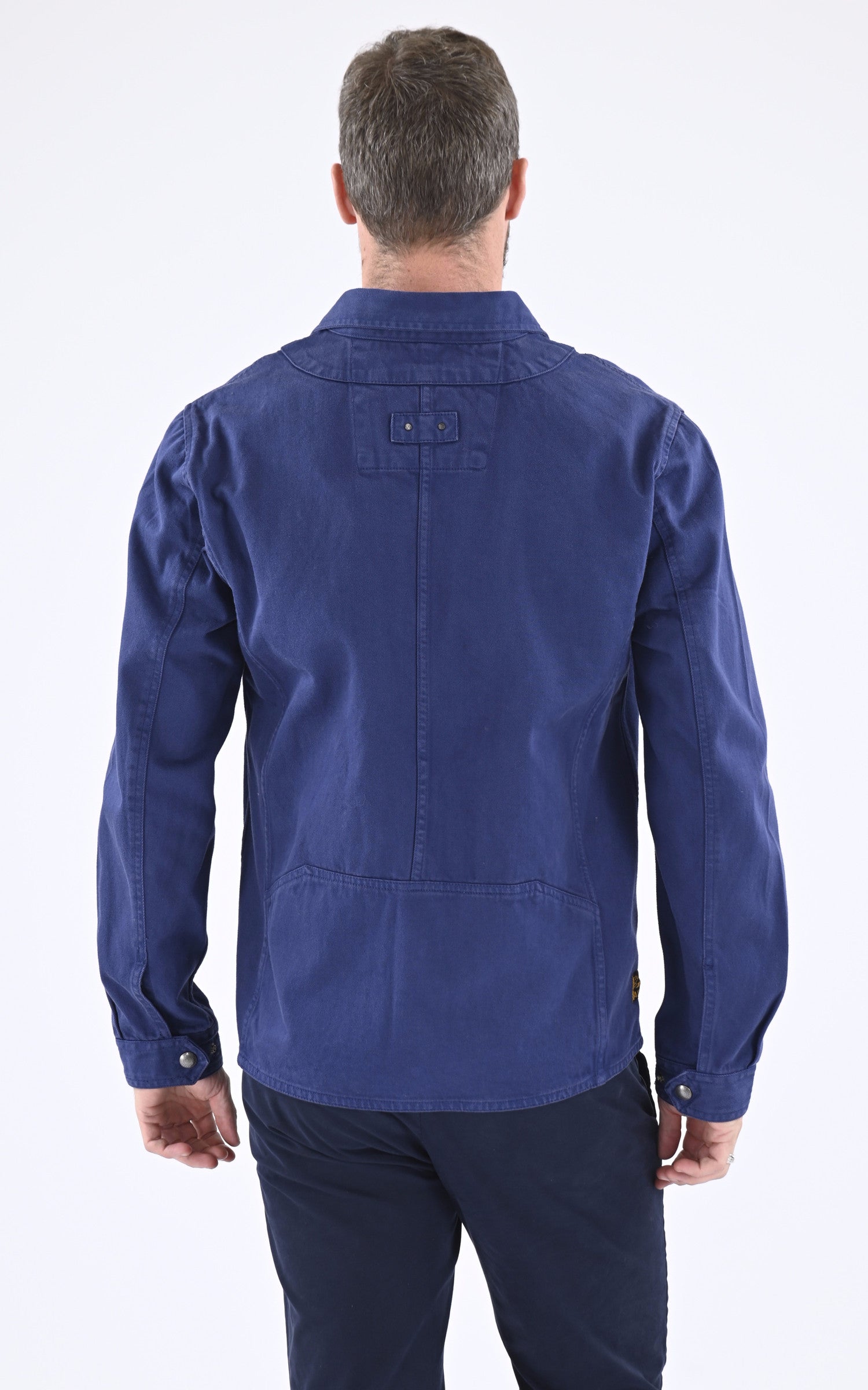 A "HOGDEN 102965" Bleu Daytona 73 Veste Homme back photo