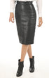 A "FAUSTINA FF" Noir La Canadienne Jupe Femme opened photo