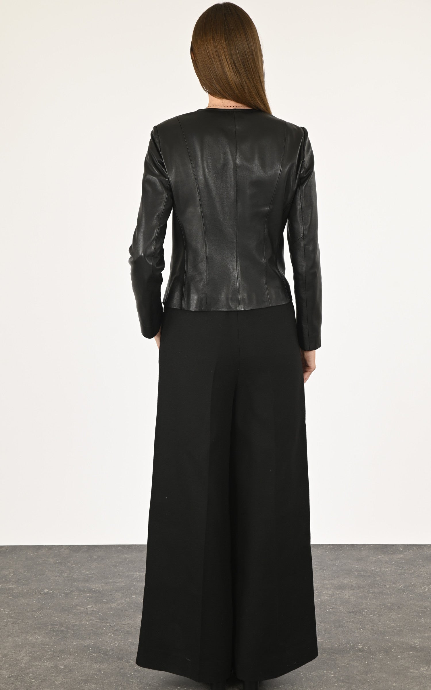 A "SEPHORA FF" Noir La Canadienne Blouson Femme back photo
