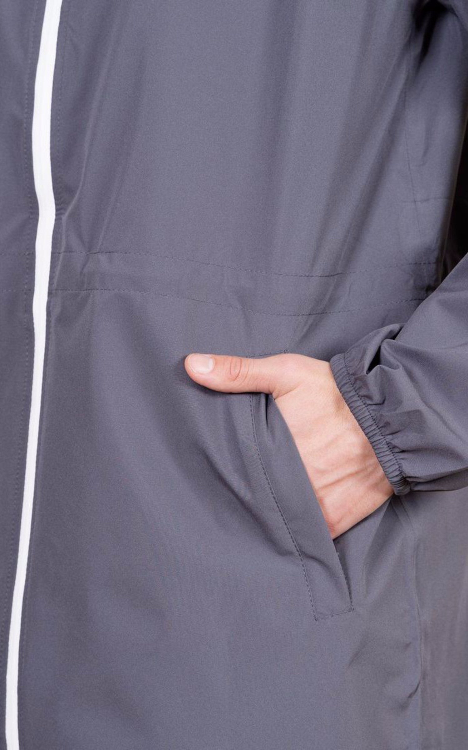 A "AMELOT 20300" Anthracite Flotte Veste Mixte details photo 5