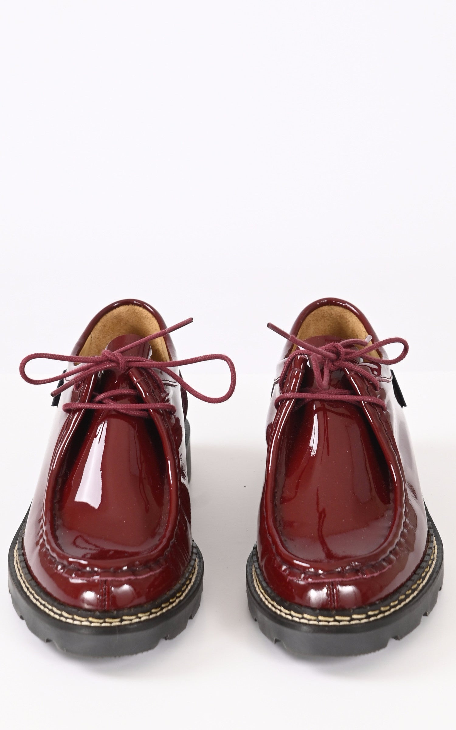 A "MACHA" Bordeaux Pellet Chaussures Femme closed photo 1