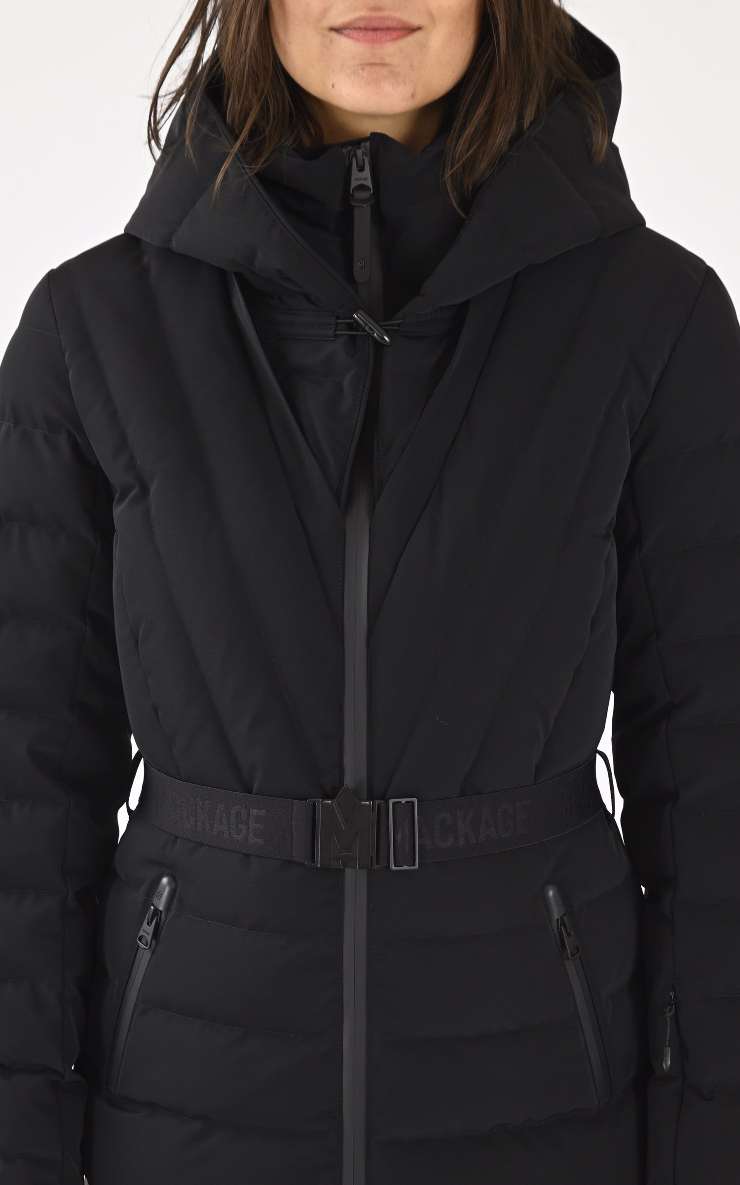 A "ELITA-NFZ" Noir Mackage Blo Doudoune Femme details photo 5