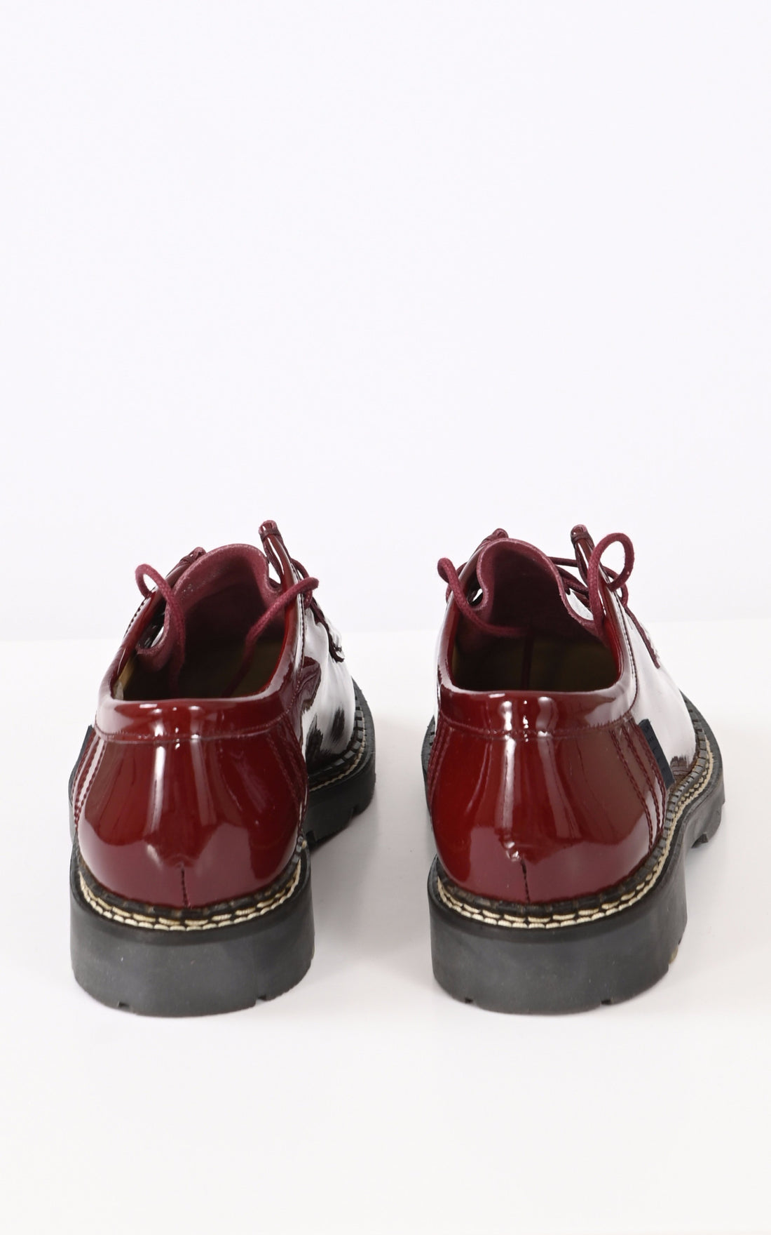 A "MACHA" Bordeaux Pellet Chaussures Femme closed photo