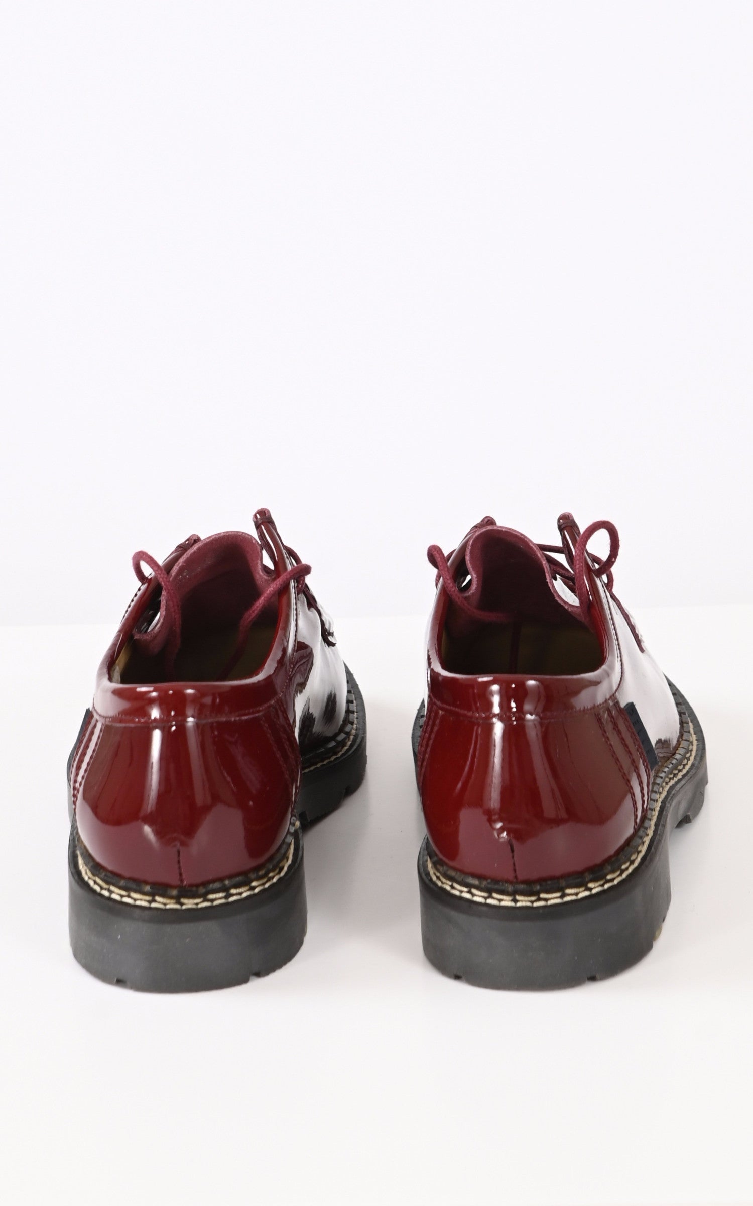 A "MACHA" Bordeaux Pellet Chaussures Femme back photo 3