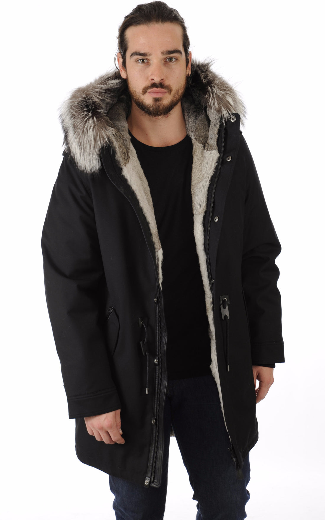 A "MORITZ-X" Noir Mackage 3/4 Homme opened photo