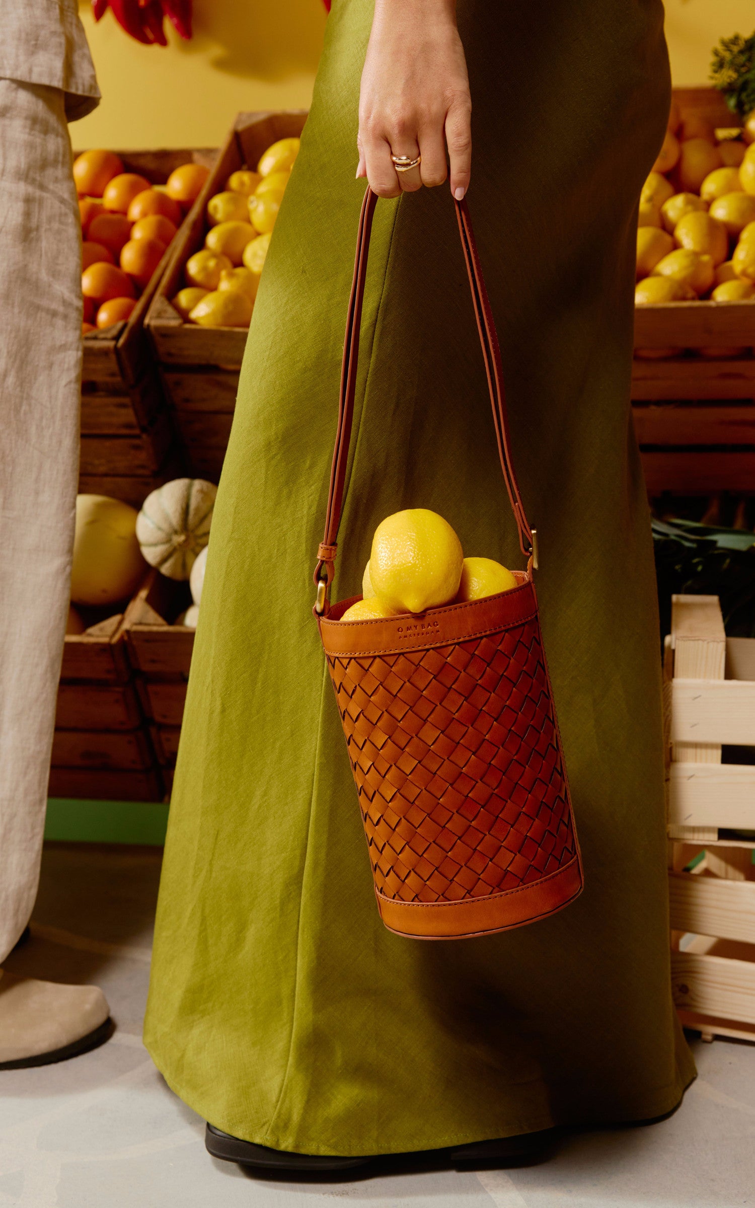 A "ZOLA" Cognac O my bag Sac Femme closed photo 2