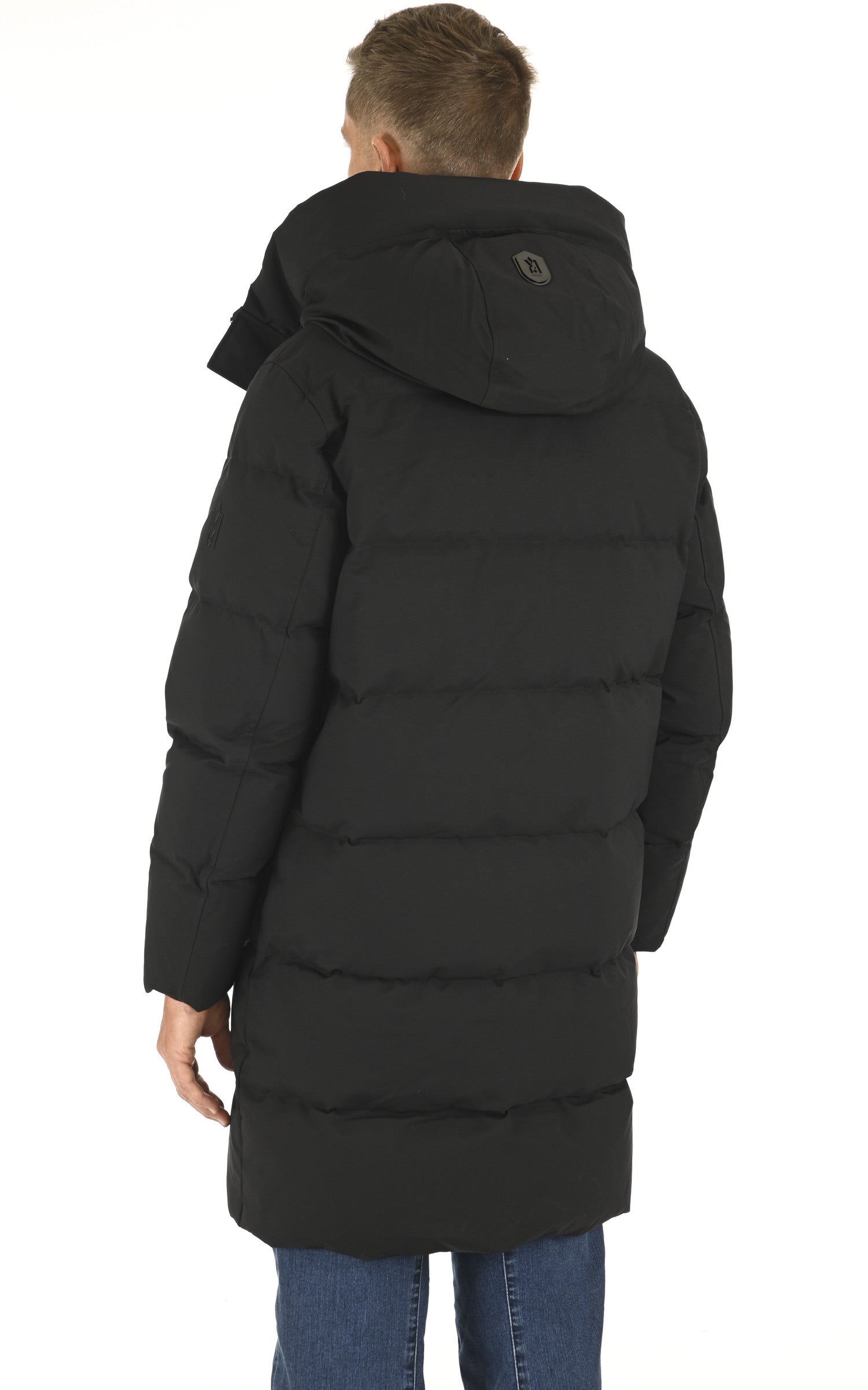 A "ANTOINE" Noir Mackage 3/4 Doudoune Homme back photo