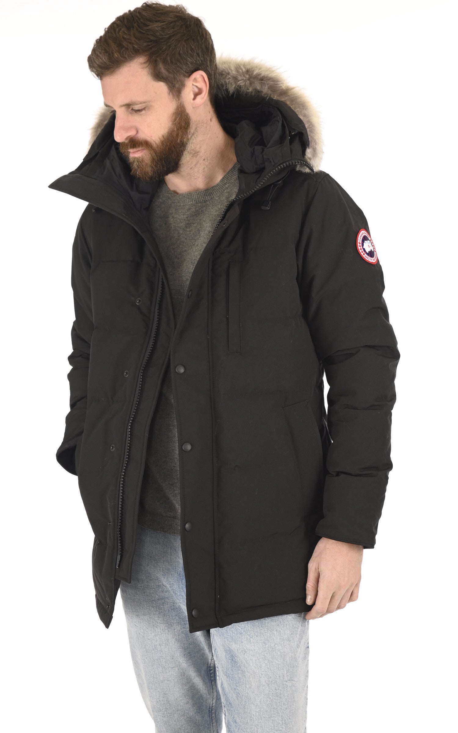 A "CARSON 3805M" Noir Canada Goose Bl Doudoune Homme opened photo 1