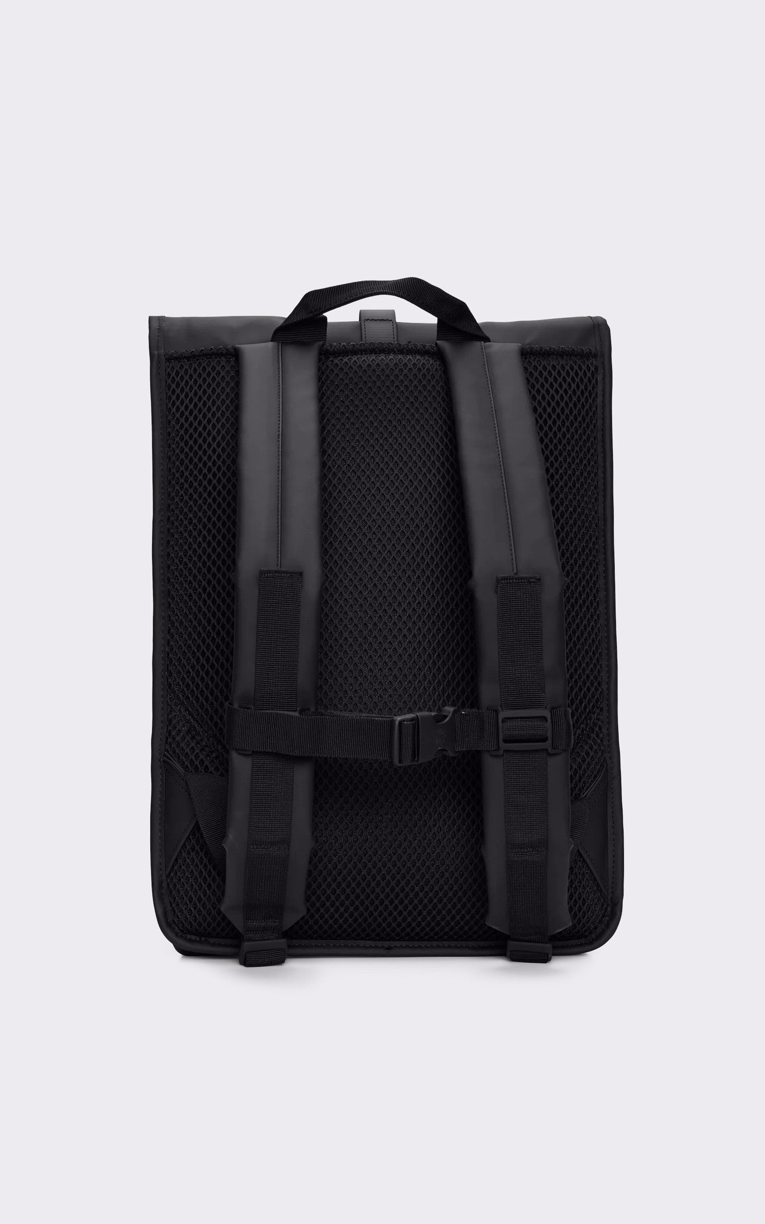 A "13320 ROLLTOP RUCKSACK" Noir Rains Sac Mixte details photo