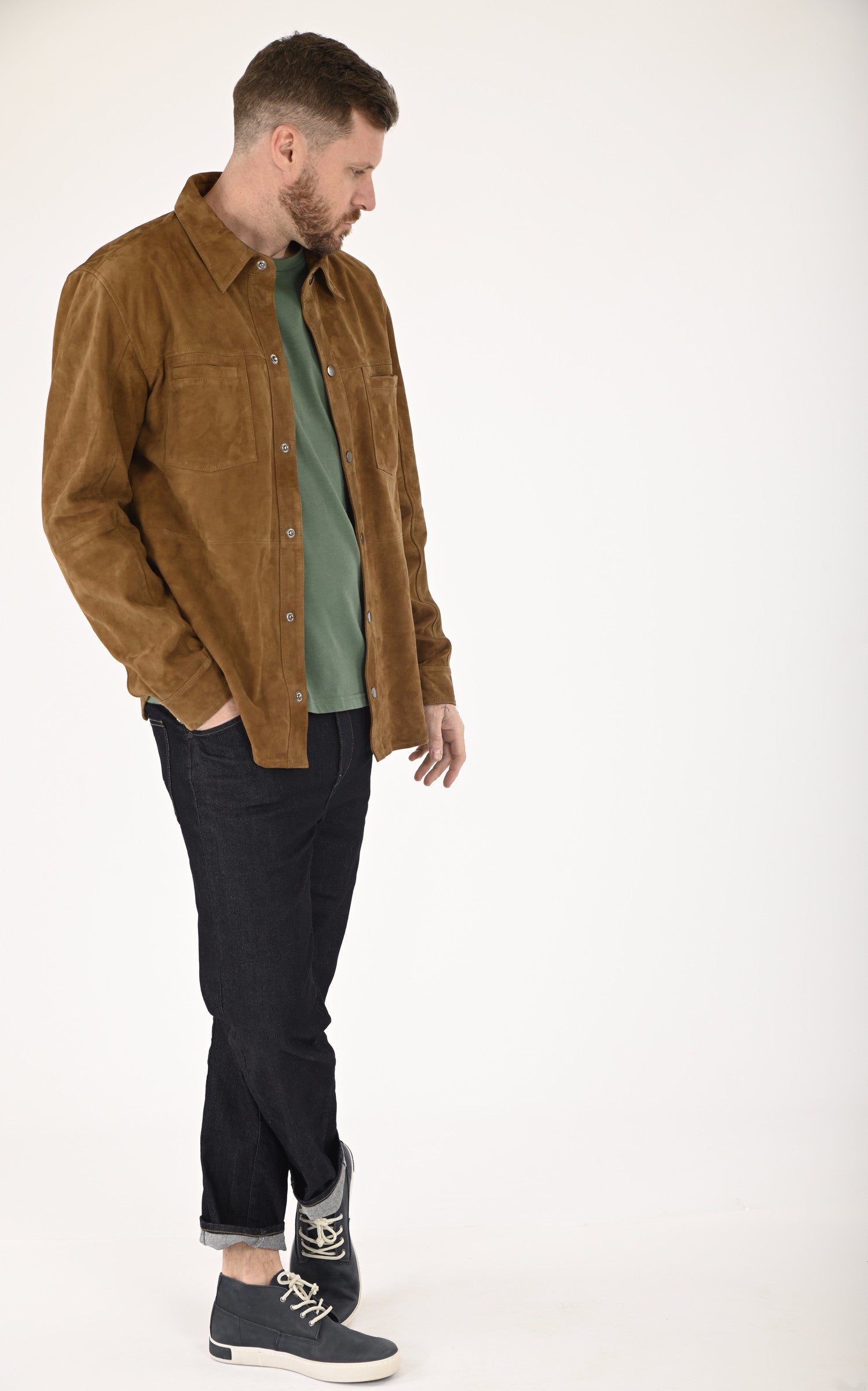 A "ANGELO 7535" Tabac Smarty Chemise Homme bonus photo