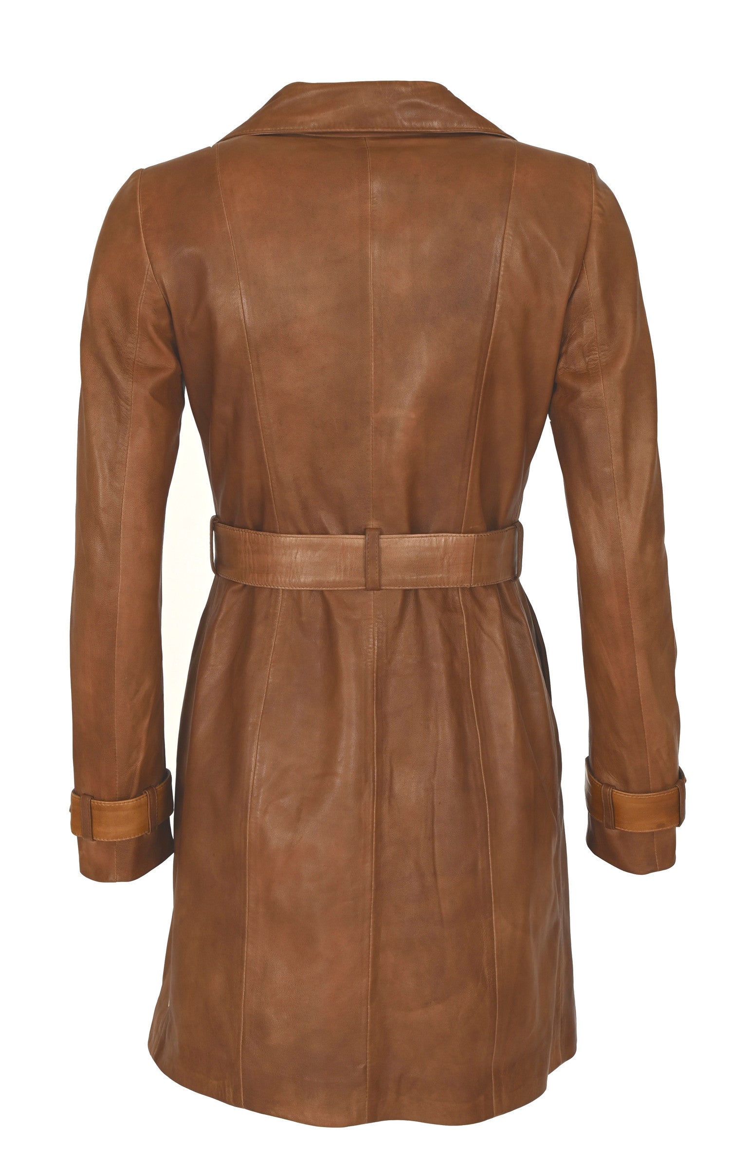 A "5043" Cognac La Canadienne 3/4 Femme details photo 5