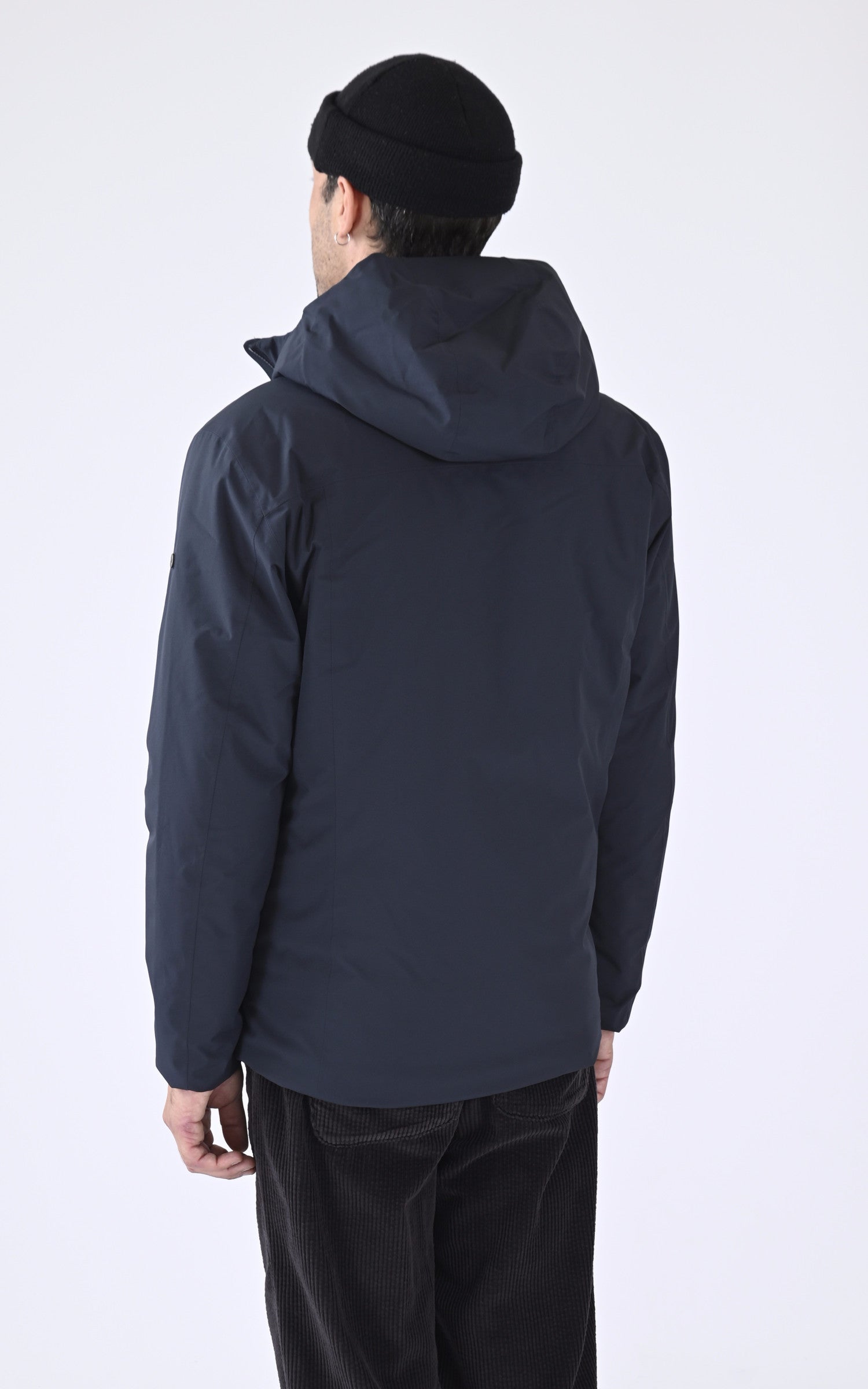 A "NIMBUS" Bleu Marine Scandinavian Edition Blouson Homme back photo