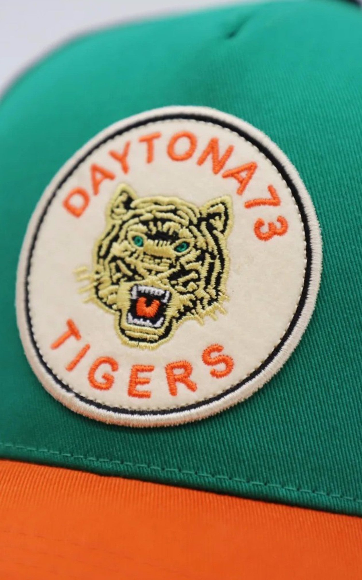 A "TIGER 102071" Vert Daytona 73 Casquette Homme back photo