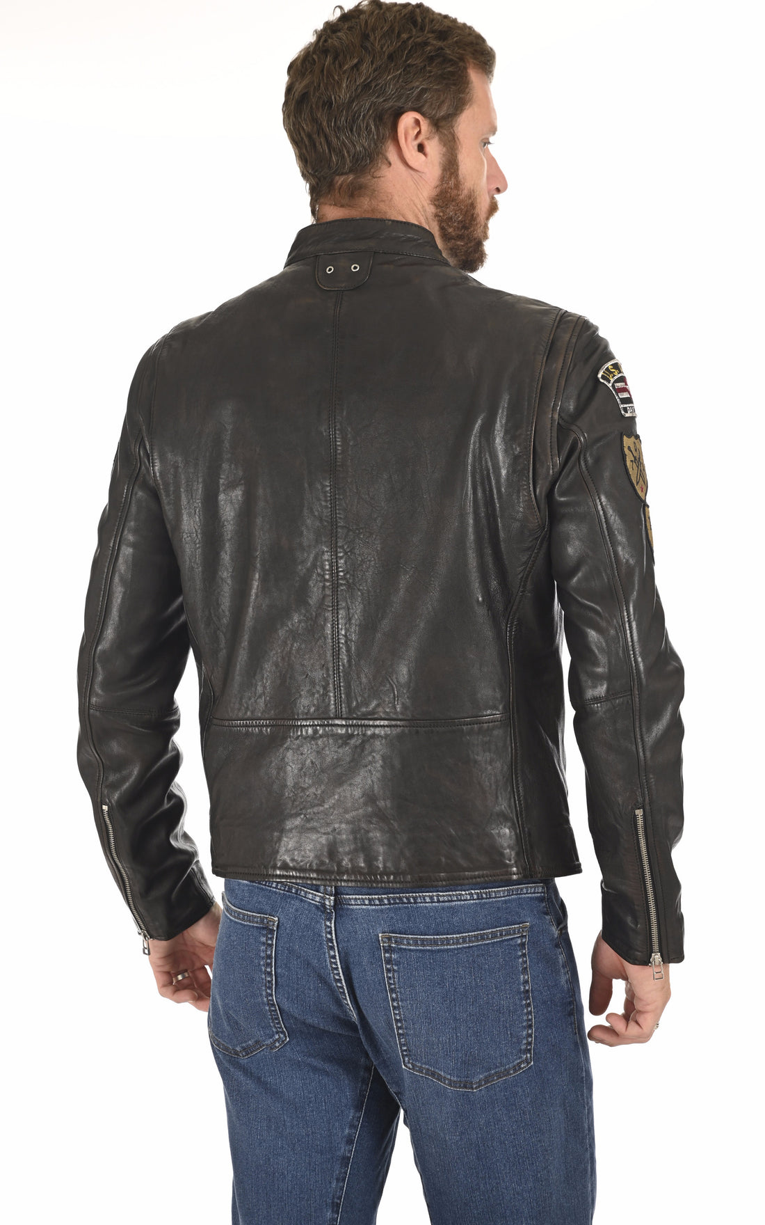 A "MARTINS 102432" Noir Daytona 73 Blouson Homme closed photo