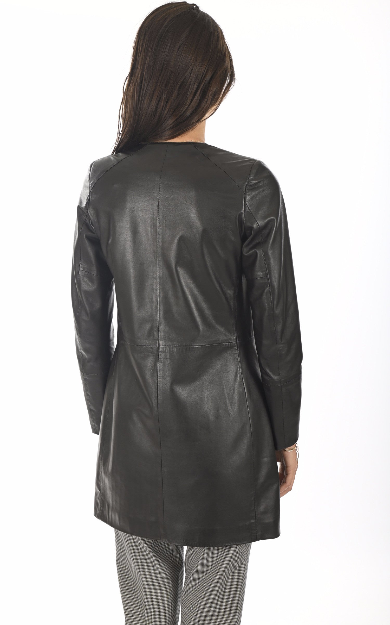 A "IOLANDA GRIFFES FF" Noir La Canadienne 3/4 Femme back photo